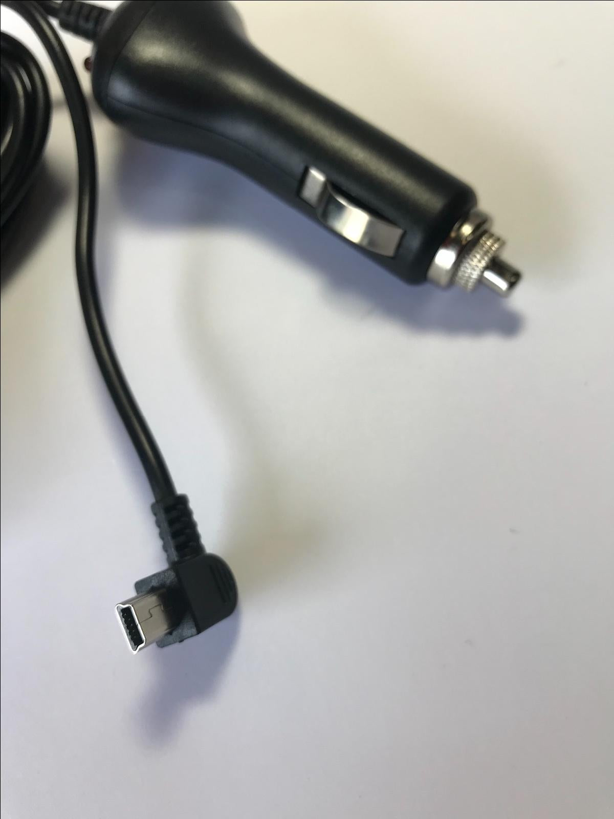 5V 1.3A 1300mA Car Charger Power Supply Mini B Connector 4M Long Cable Lead