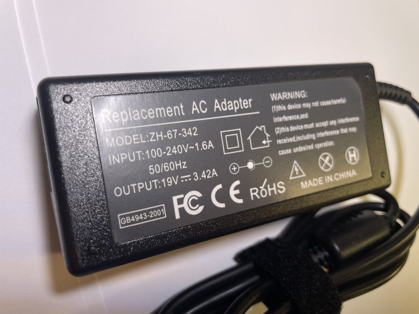 Replacement for 19.5V 3.3A AC-DC Adaptor Power Supply for Sony Professional Raid