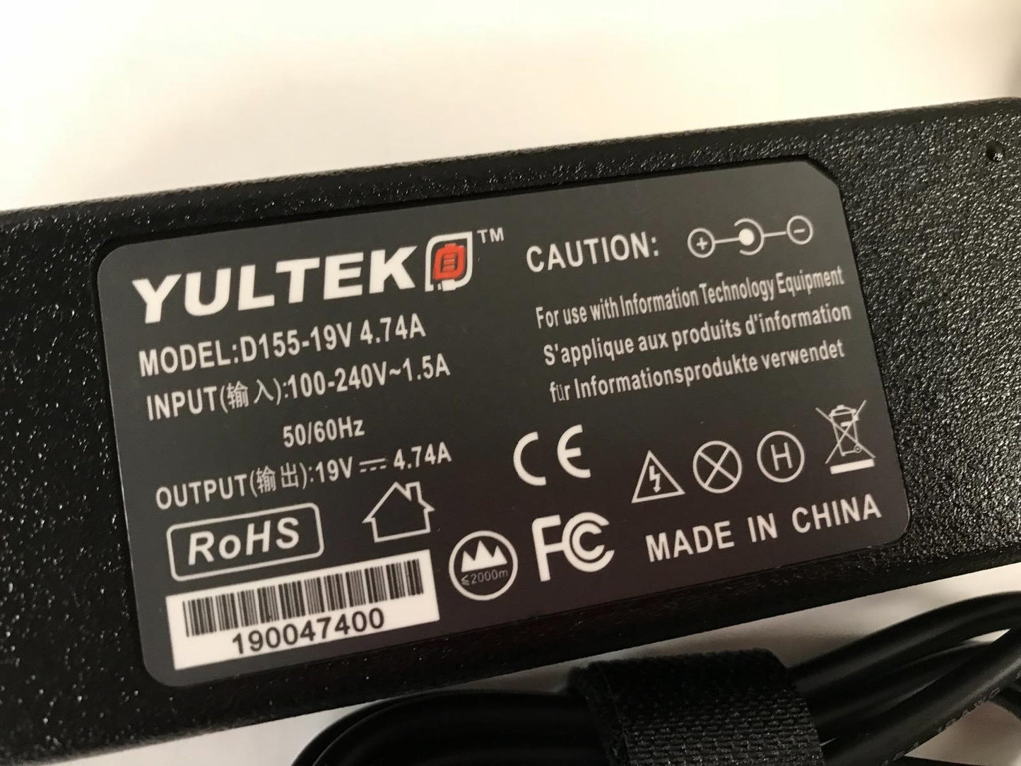 Replacement for 19V 3.16A AC Adaptor Charger for Netgear Nighthawk AX12, AX600