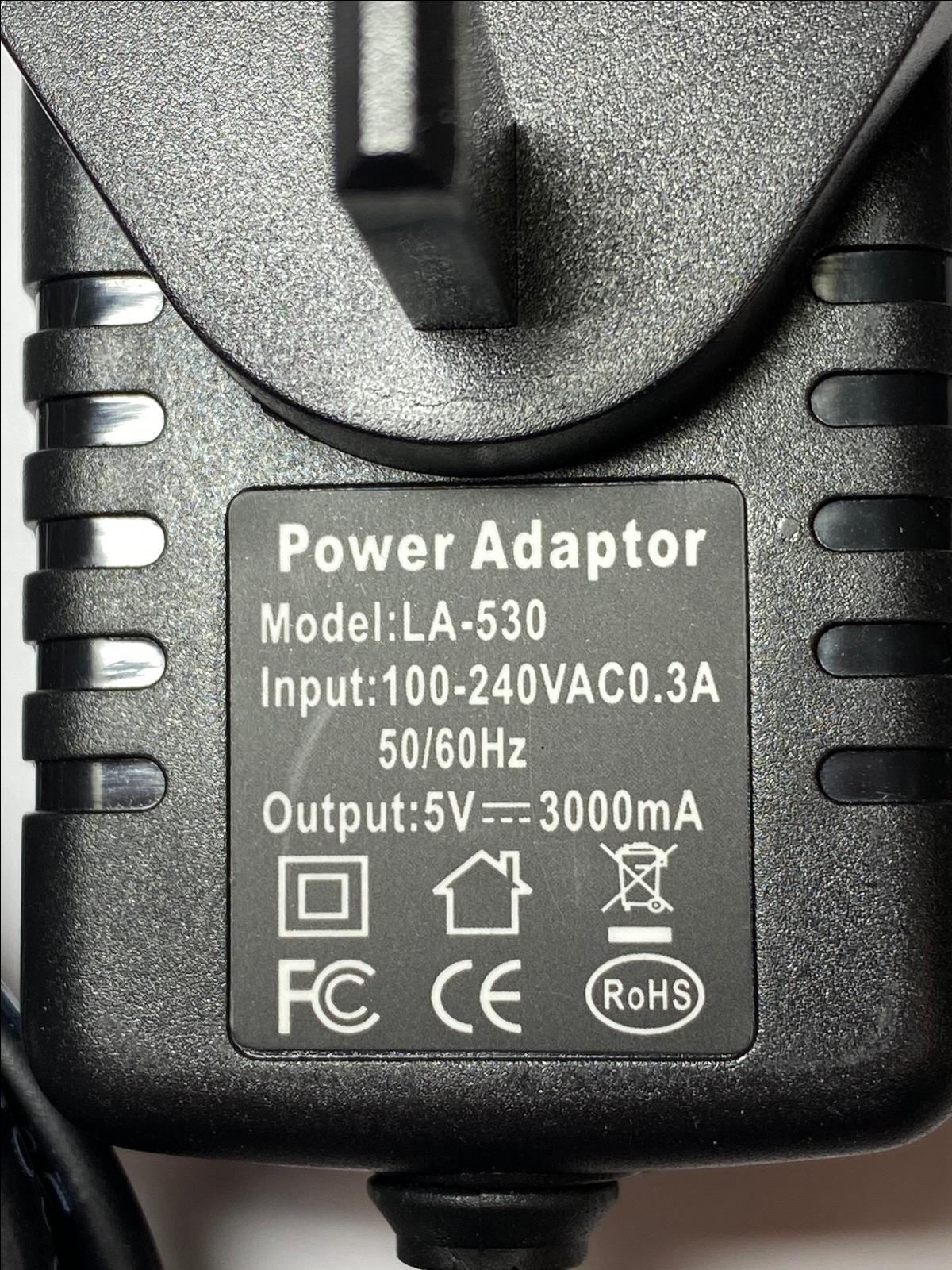 UK 5V 3000mA 3A AC-DC Switching Adapter Charger for Medion Lifetab E10310 Tablet