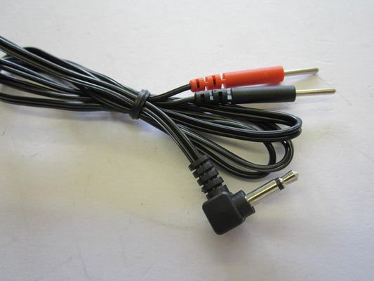 Electrode Lead Wires / Cables for Tens EMS Standard 3.5mm Connection One Pair