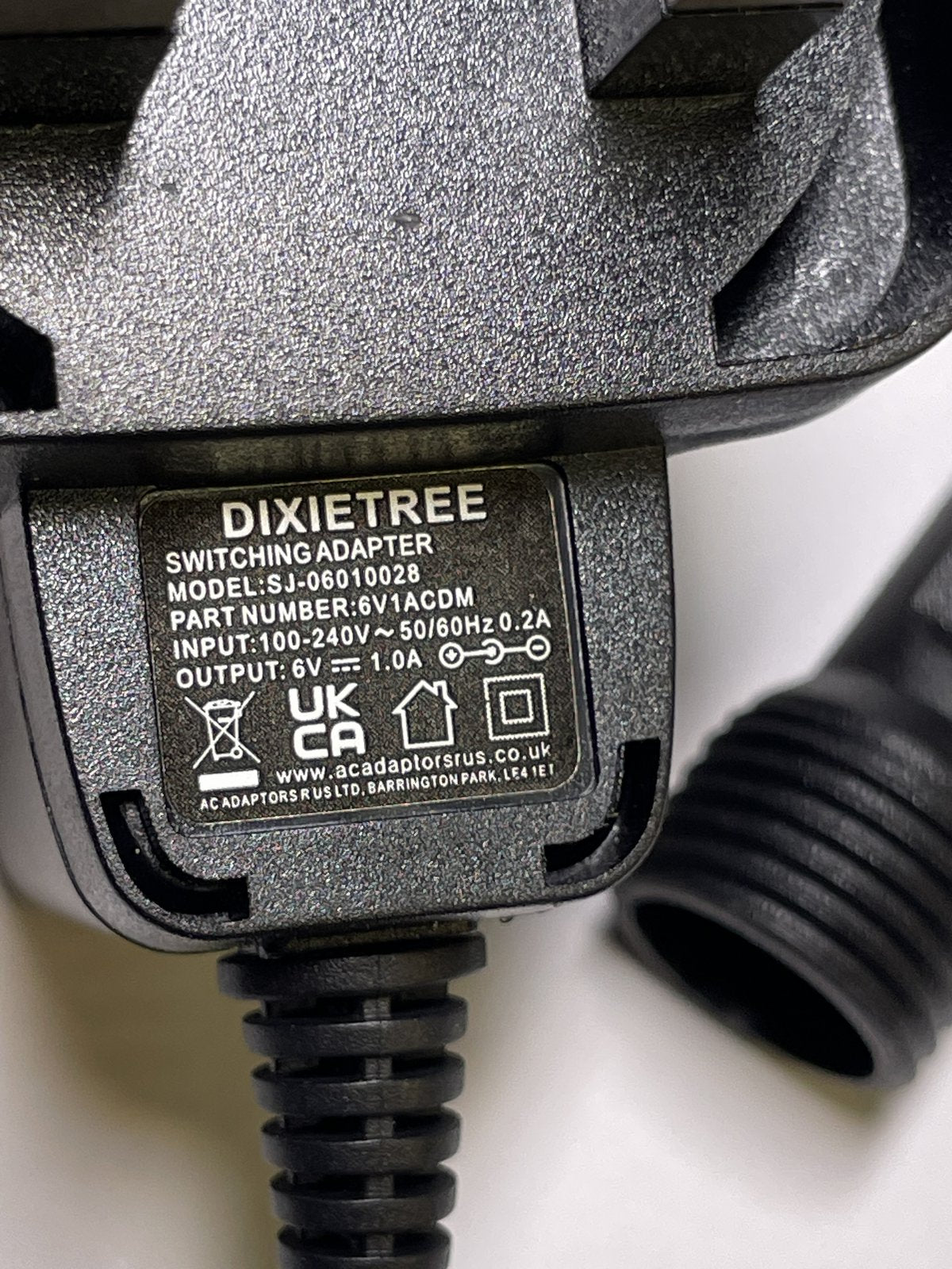 Replacement for 6V 1000mA RICO Electronic AC/DC Adapter RKP-UK0601000DP