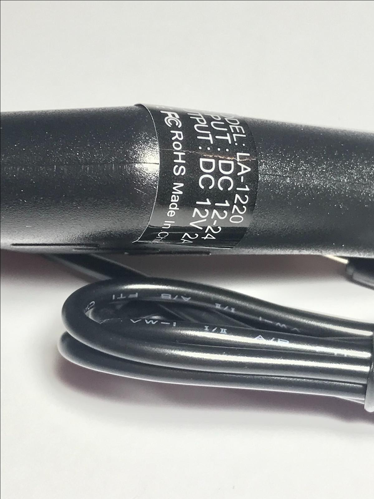 12V 2A 2000mA Car Charger Power Supply 4mmx1.7mm 4x1.7 Positive Centre Polarity