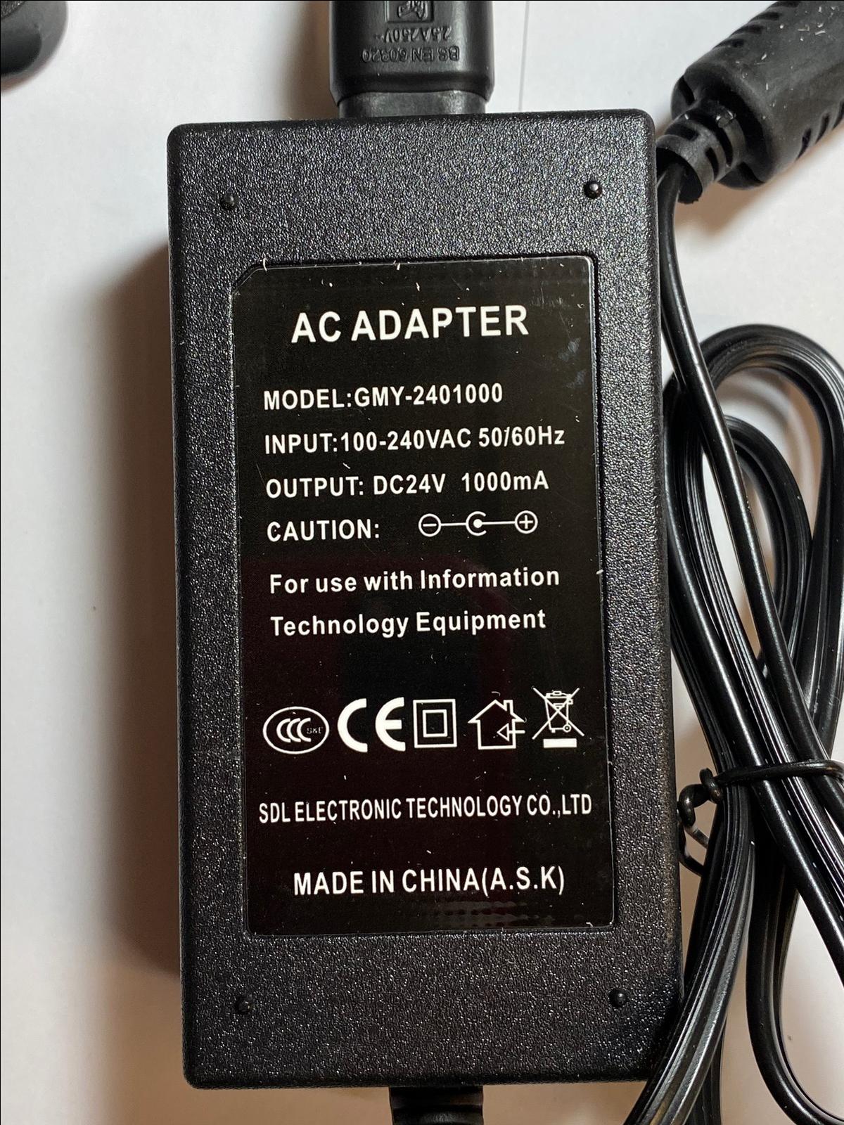 Replacement for 24V 150mA 3.6VA AC/DC Adaptor PK240D0150B26 for SC0922 Xmas Tree