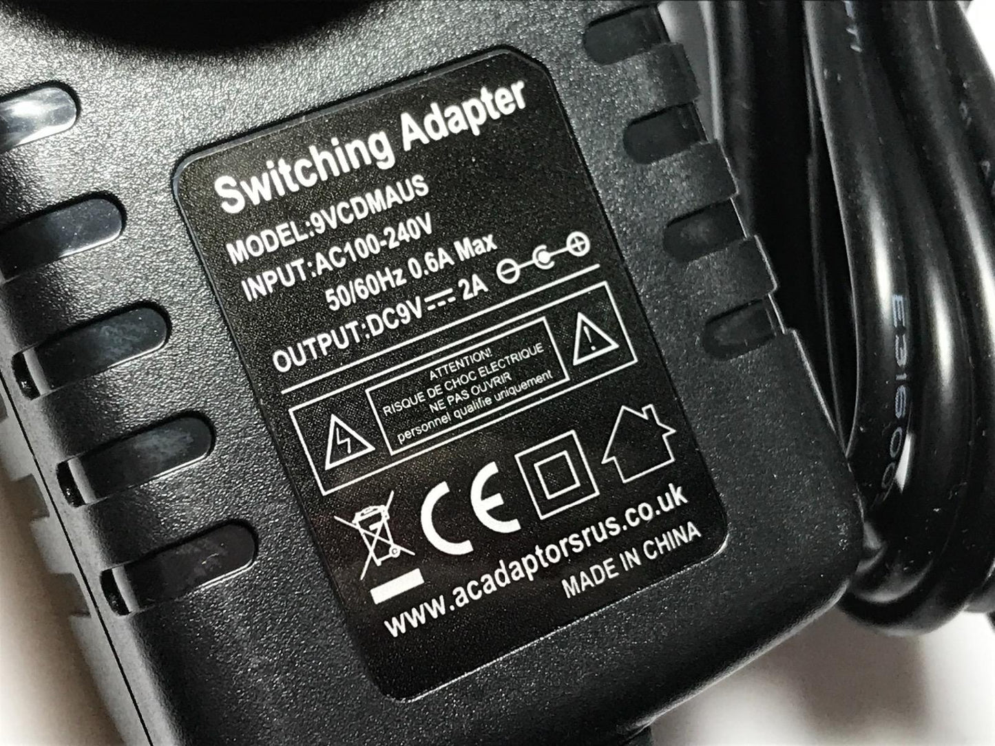AU AUS Australian 9V Switching Adapter Power Supply 4 Vtech Kidi Magic Clock Radio
