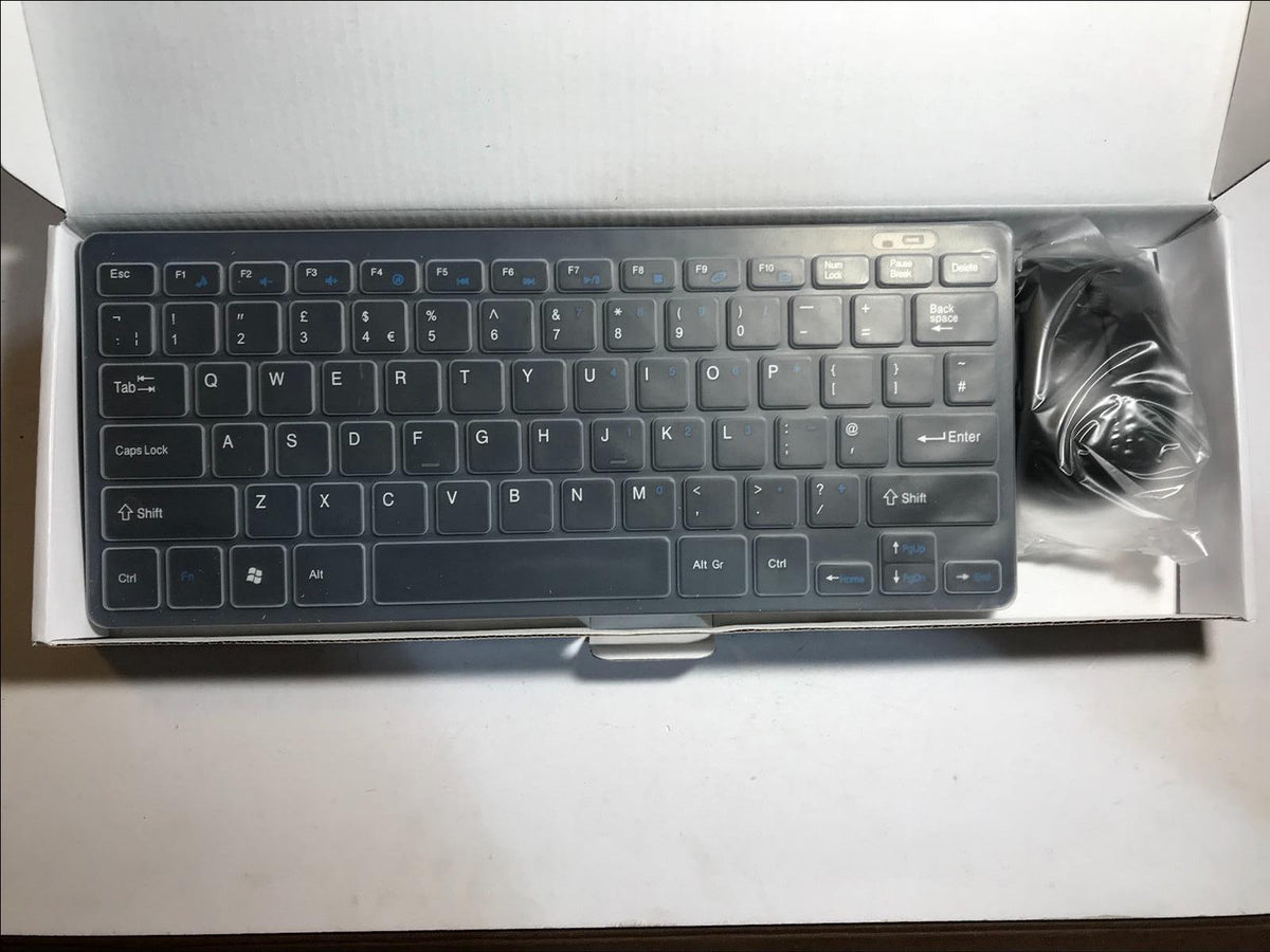 Black Wireless Small Keyboard and Mouse for SAMSUNG SMART TV
