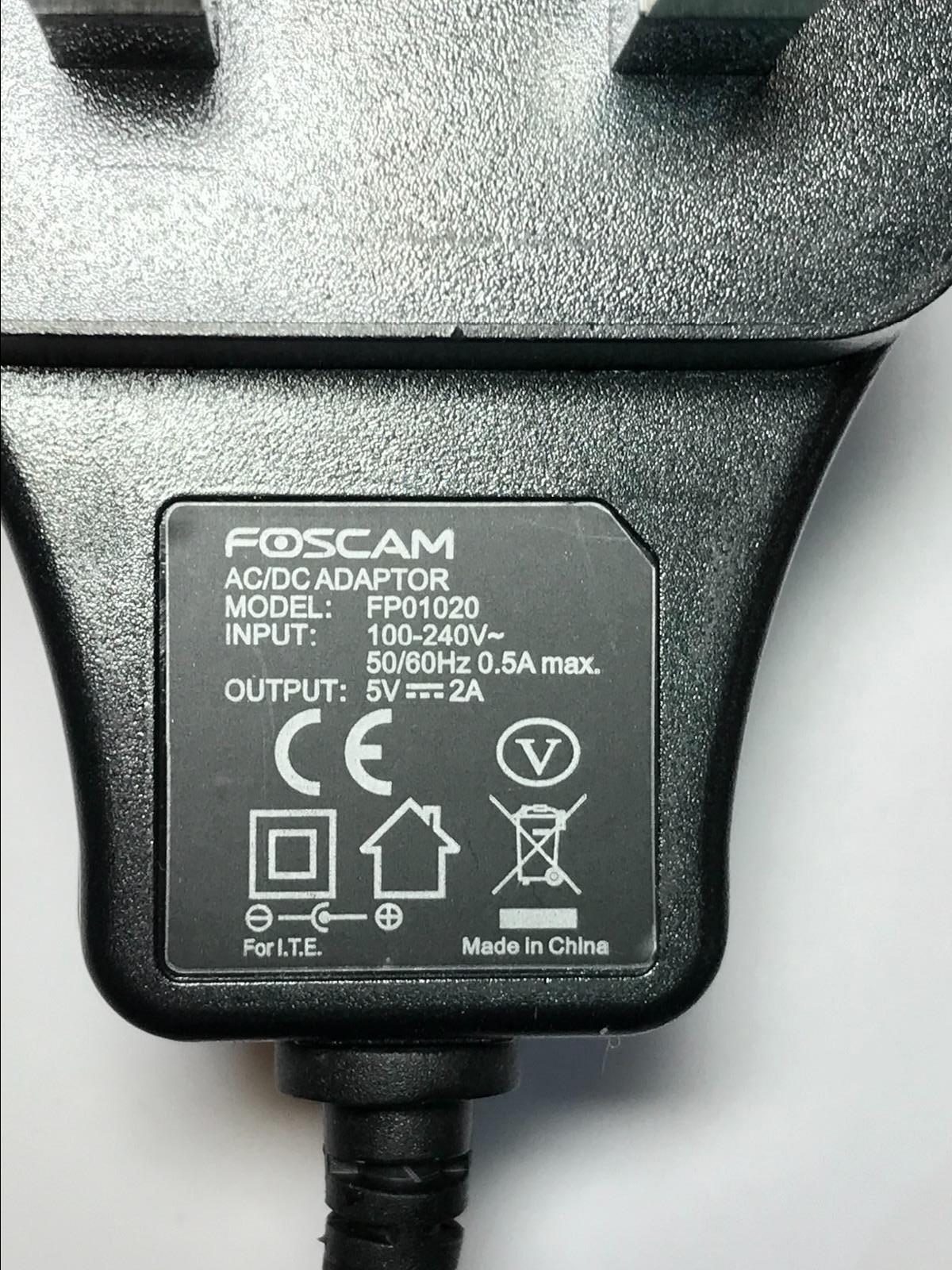 Replacement for IRULU AC/DC Adapter model JHD-AP0128-050180AA 5V 1800mA UK Plug