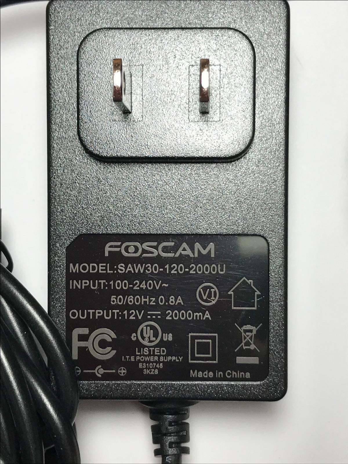USA 12V MAINS IKASU DV078195 DVD PLAYER AC ADAPTOR POWER SUPPLY CHARGER PLUG