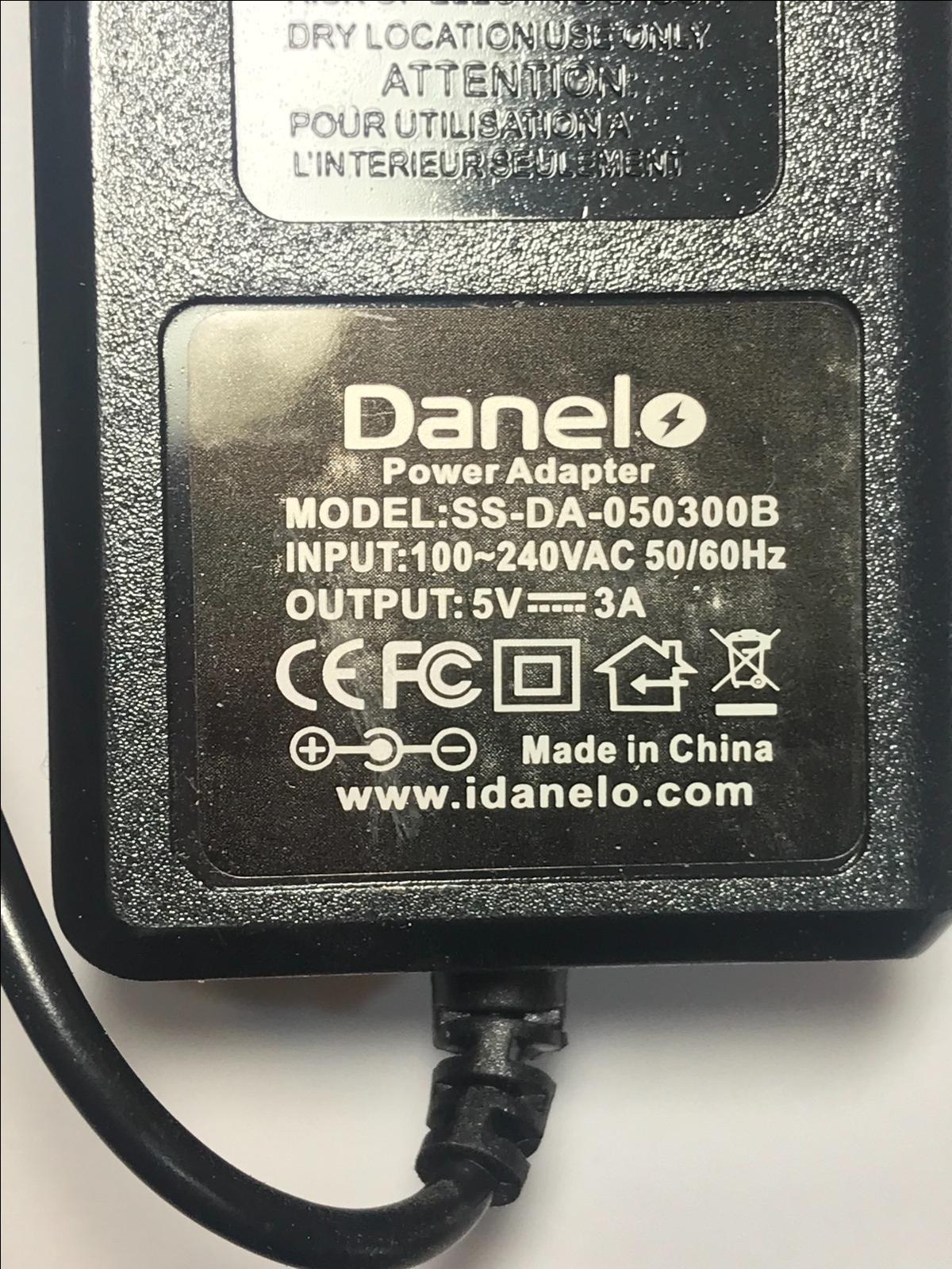 USA 5V 3A AC-DC SWITCHING ADAPTOR POWER SUPPLY 2.5MM X 0.8MM 2.5X0.8