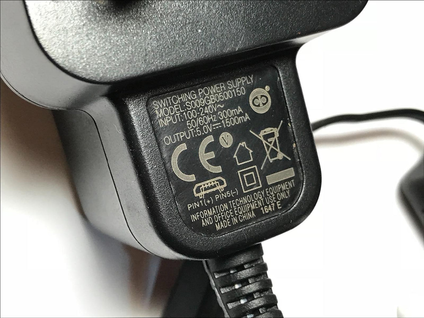 5V 1500mA 1.5A Charger for Motorola MBP853 Connect Wi-Fi HD Video Baby Monitor