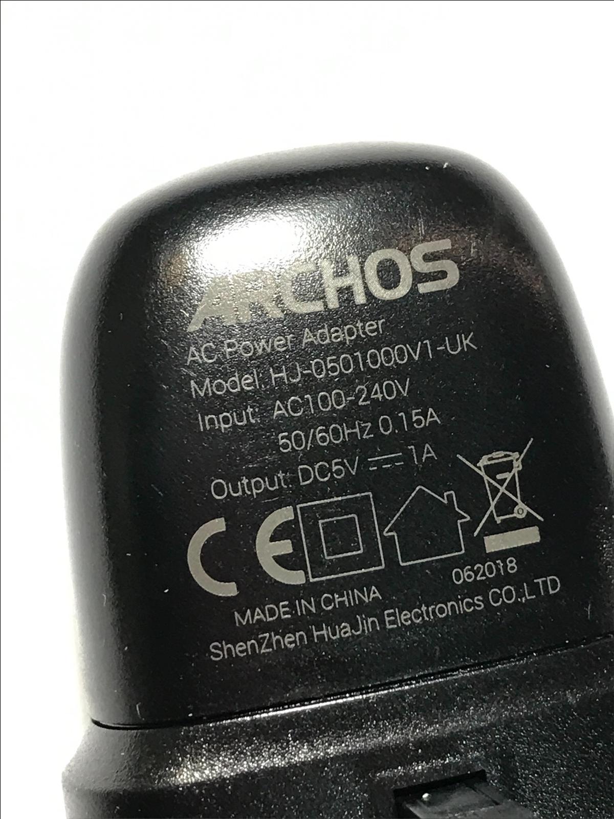 Genuine ARCHOS AC Power Adapter DC5V 5V 1A Charger for Access 40 4G Smartphone