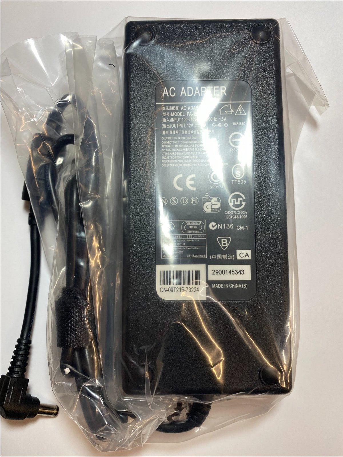 Replacement 12V EDACPOWER ELEC Model EA11203A DC Output 12-17V 8.5A Power Supply