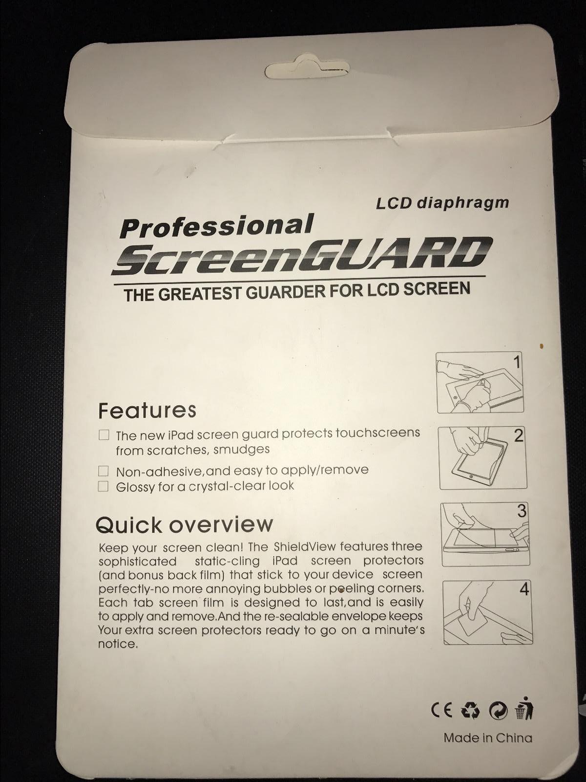 Quality Screen Guard Cover Protection Protector for ANY 7" Tablet 18cm x 11.6cm