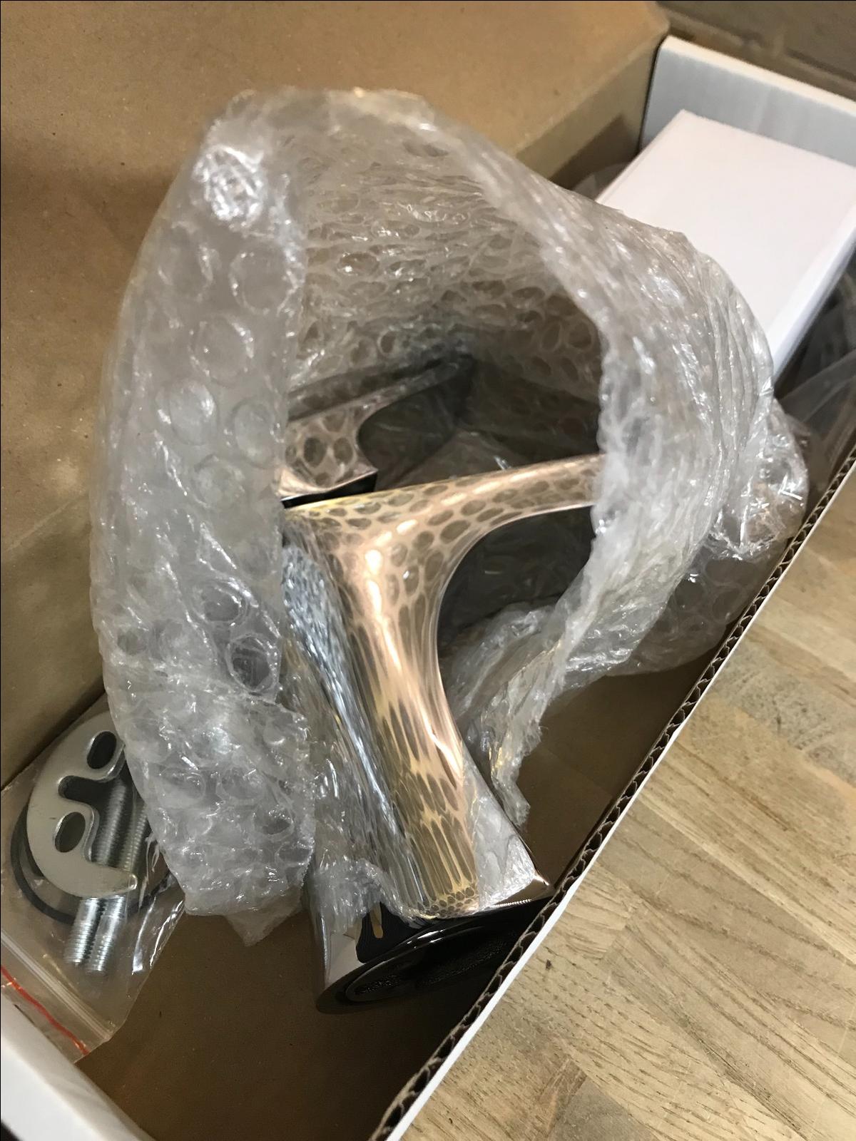 Bristan Corvina Basin Mixer Tap with Clicker Waste CHROME 820658 5025201575794
