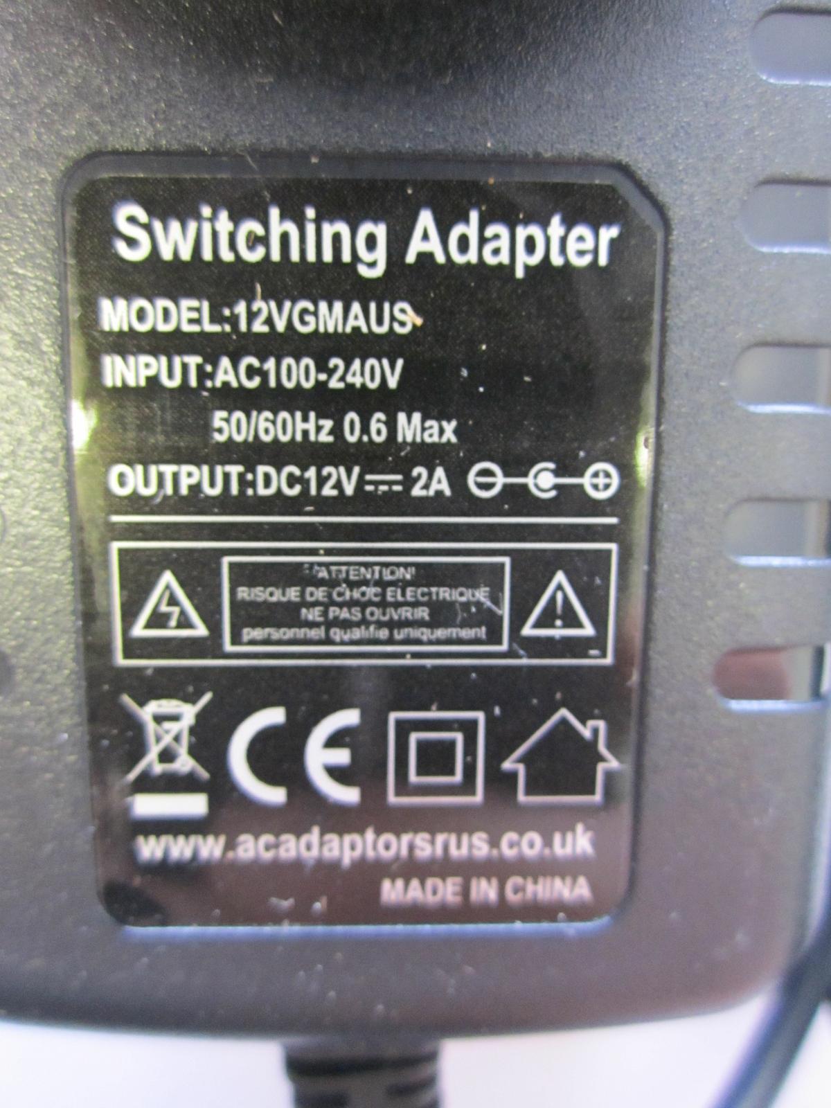 AUS Replacement 12.9V 1.39A AC Adaptor Logitech Pure-Fi Anywhere 2 M/N S-00001