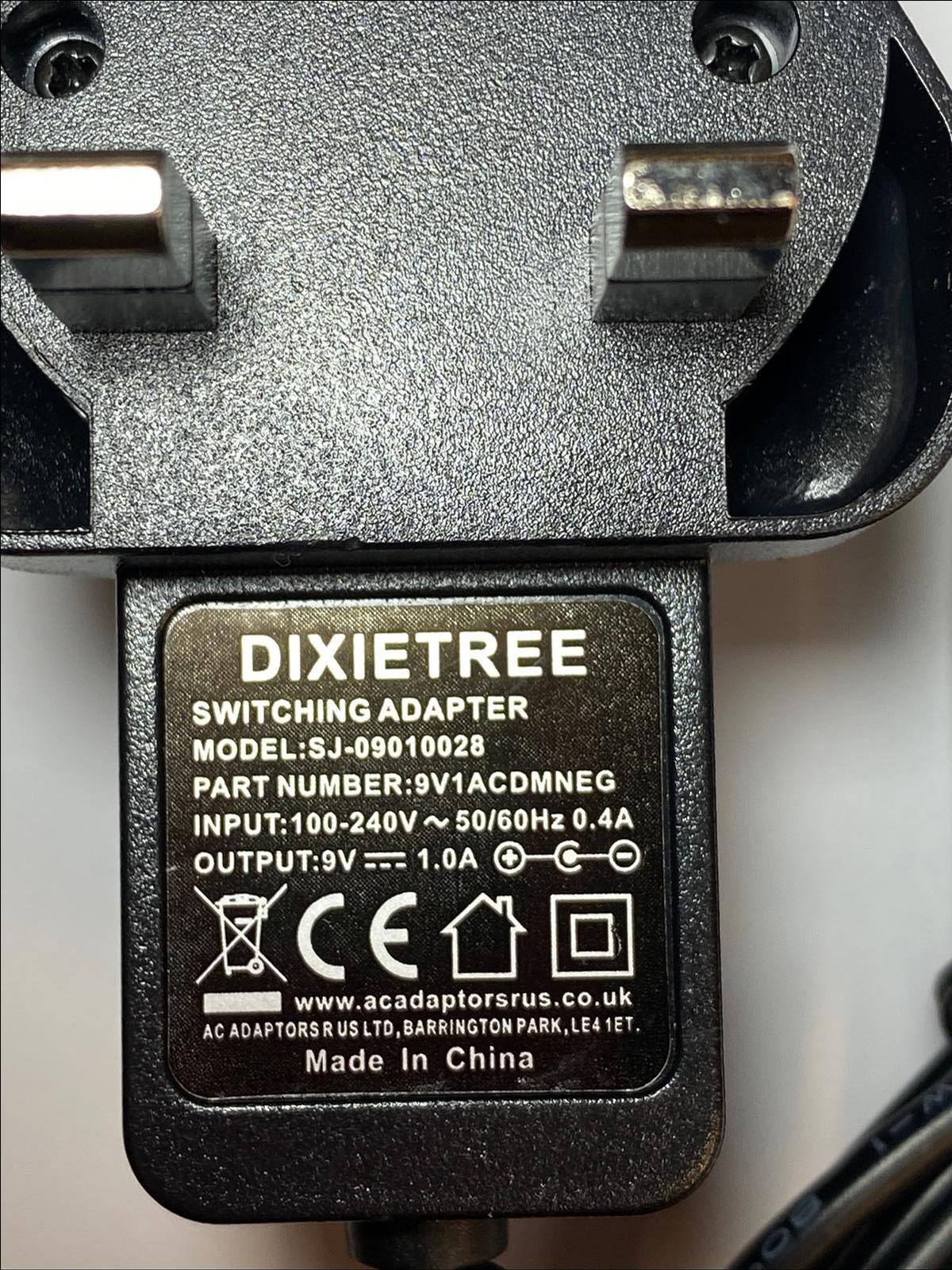 9V Negative Polarity Switching Adapter for Guyatone MOm5 Effects Pedal