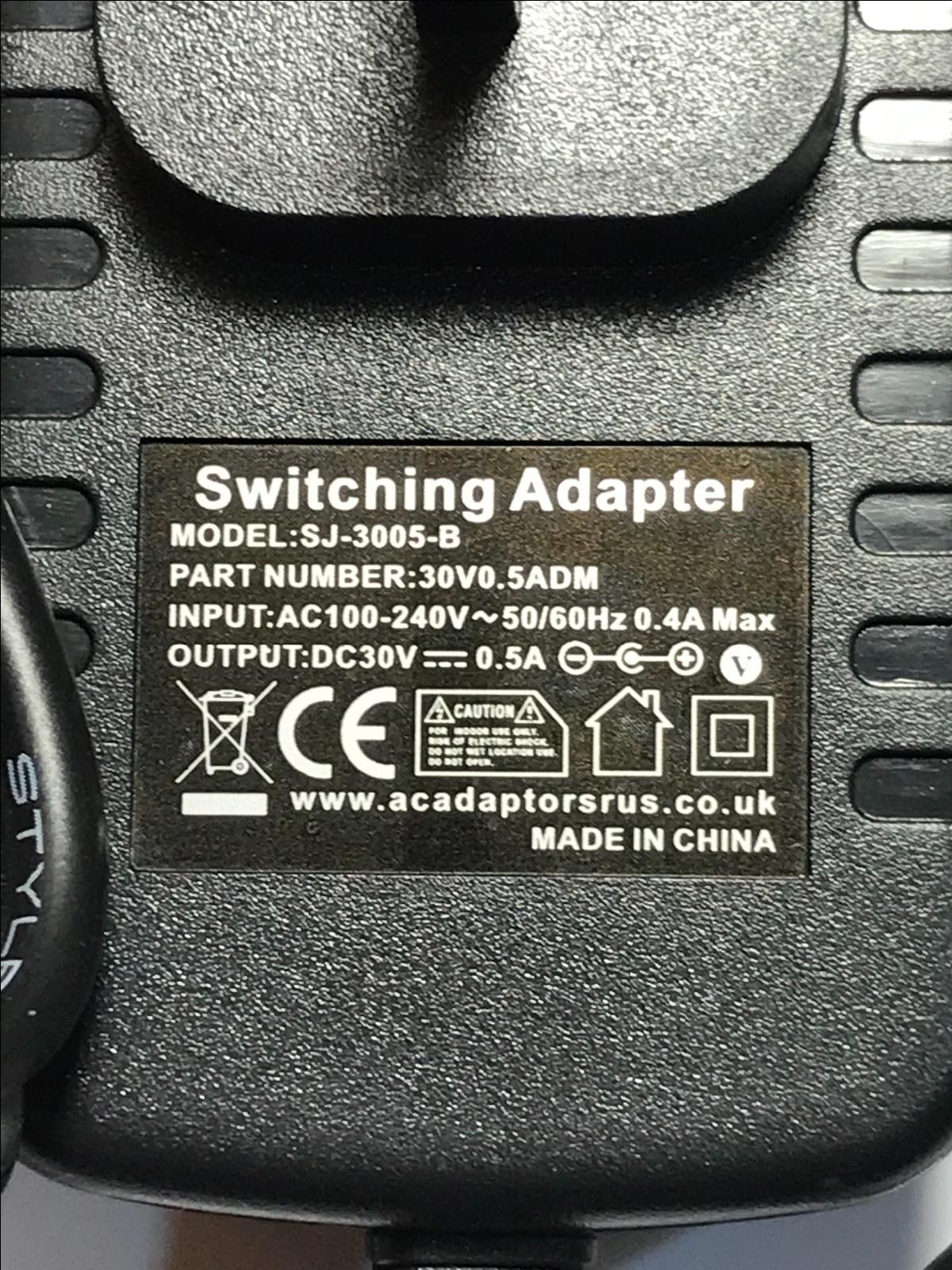 Replacement for JT-DC31V3.6V 31V AC-DC Adaptor Power Supply for Christmas Lights