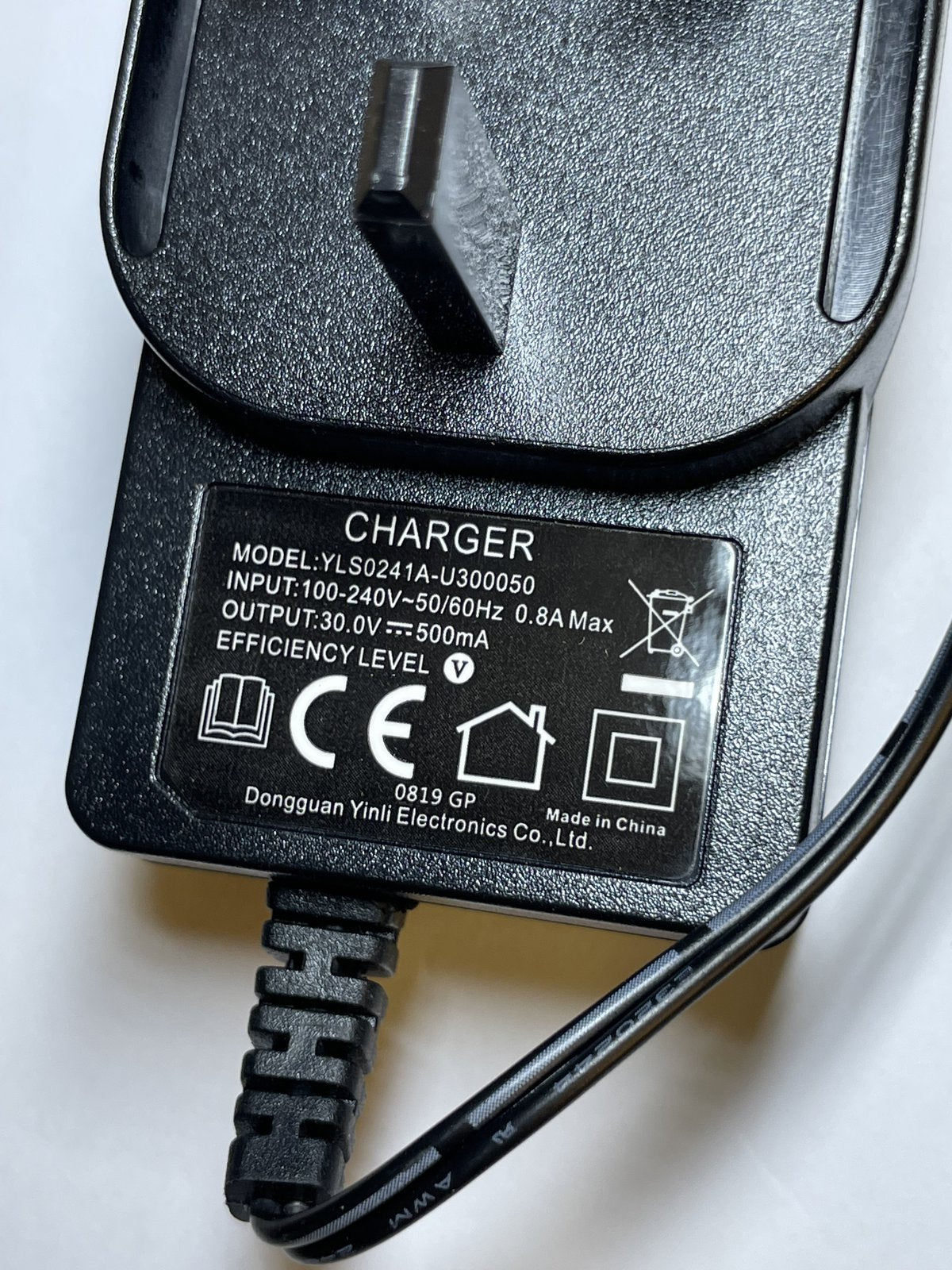 30V 500mA AC Adaptor Charger for Bosch BCH6PETGB Athlet ProAnimal Vacuum Cleaner