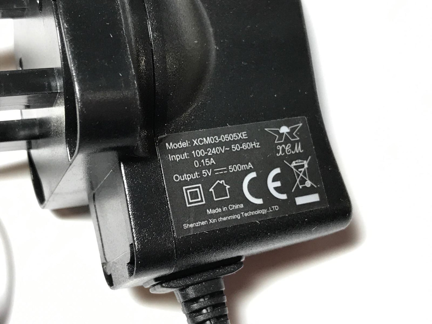 Genuine Archos 5V 500mA Charger model XCM03-0505XE by Shenzhen Xin chenmin Tech