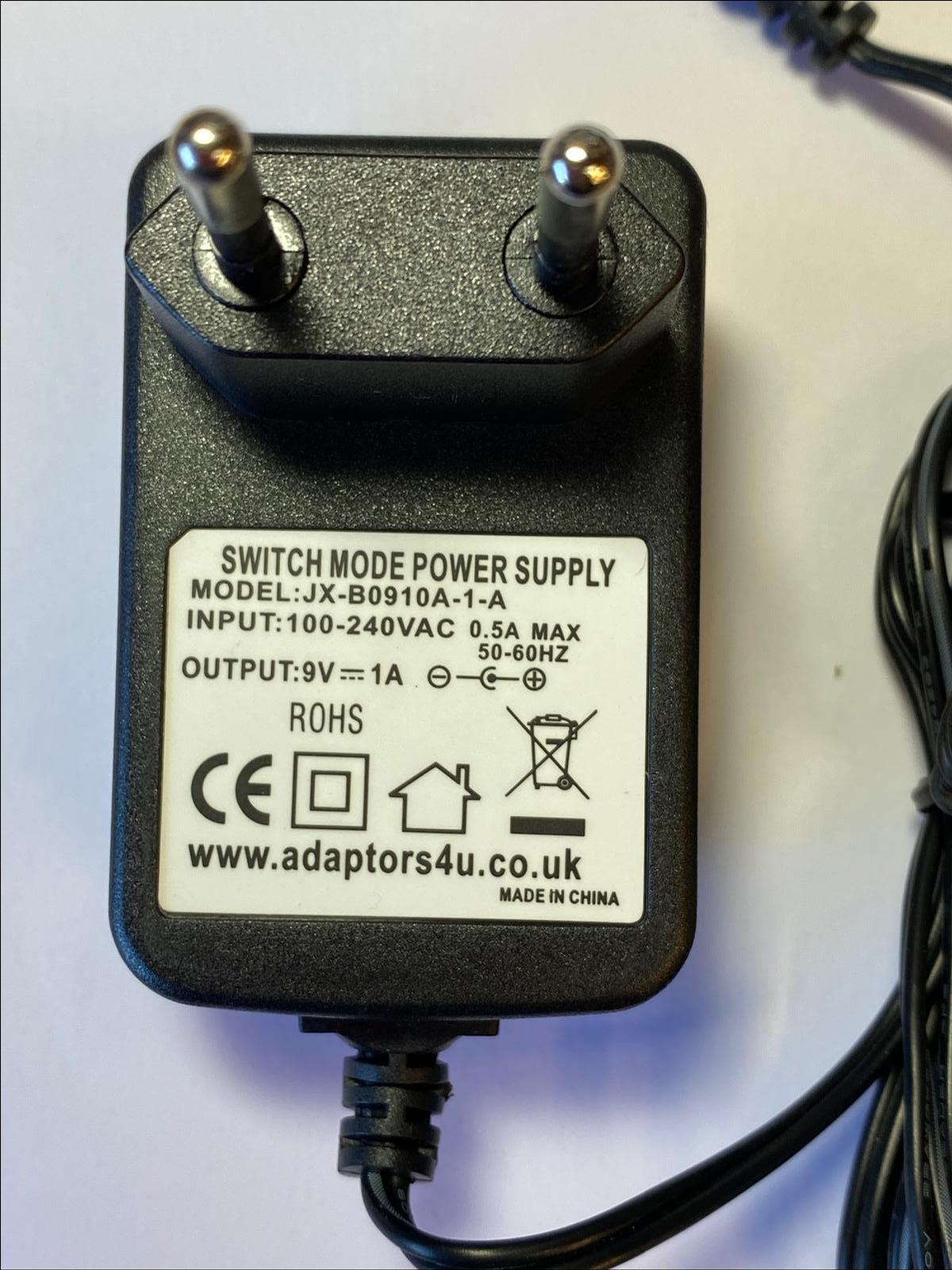 EU 9V 1A 9.0V 1000mA AC-DC Adaptor Power Supply 5.5mm x 2.1mm / 2.5mm
