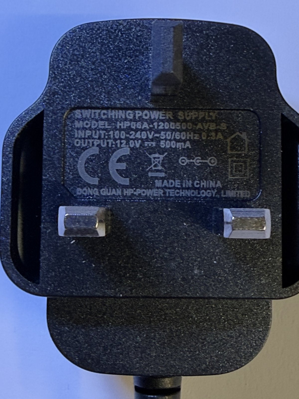 Replacement for 12V 0.5A Switching Power Adaptor Model FC006A01-120005B-1