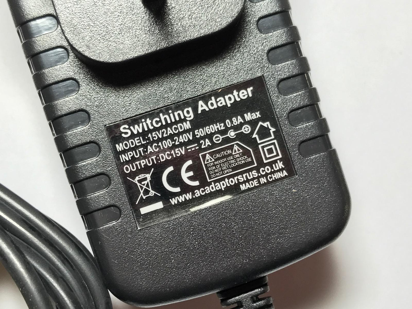 Replacement for Hornby AC Adaptor SA1515-150100UK P9100W 15V 1.0A for Controller