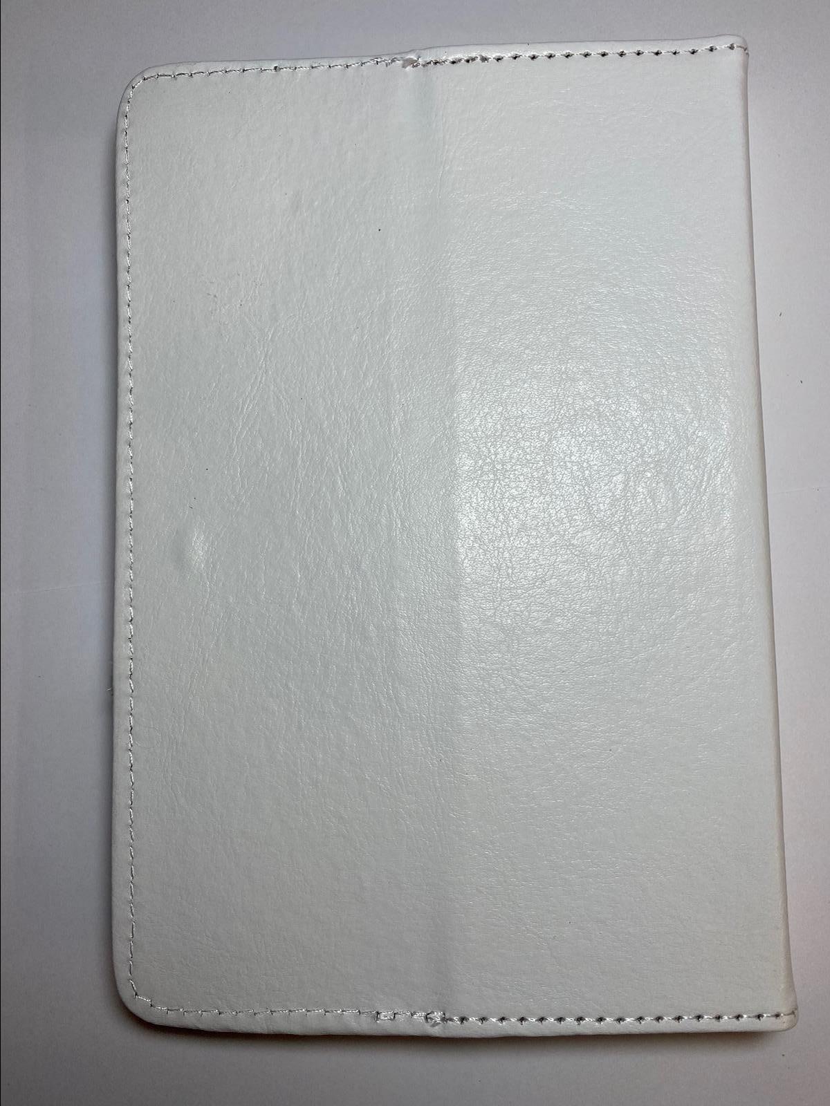 White Multi Angle Case/Stand 4 Storage Options Scroll Excel/Essential 7" Tablet