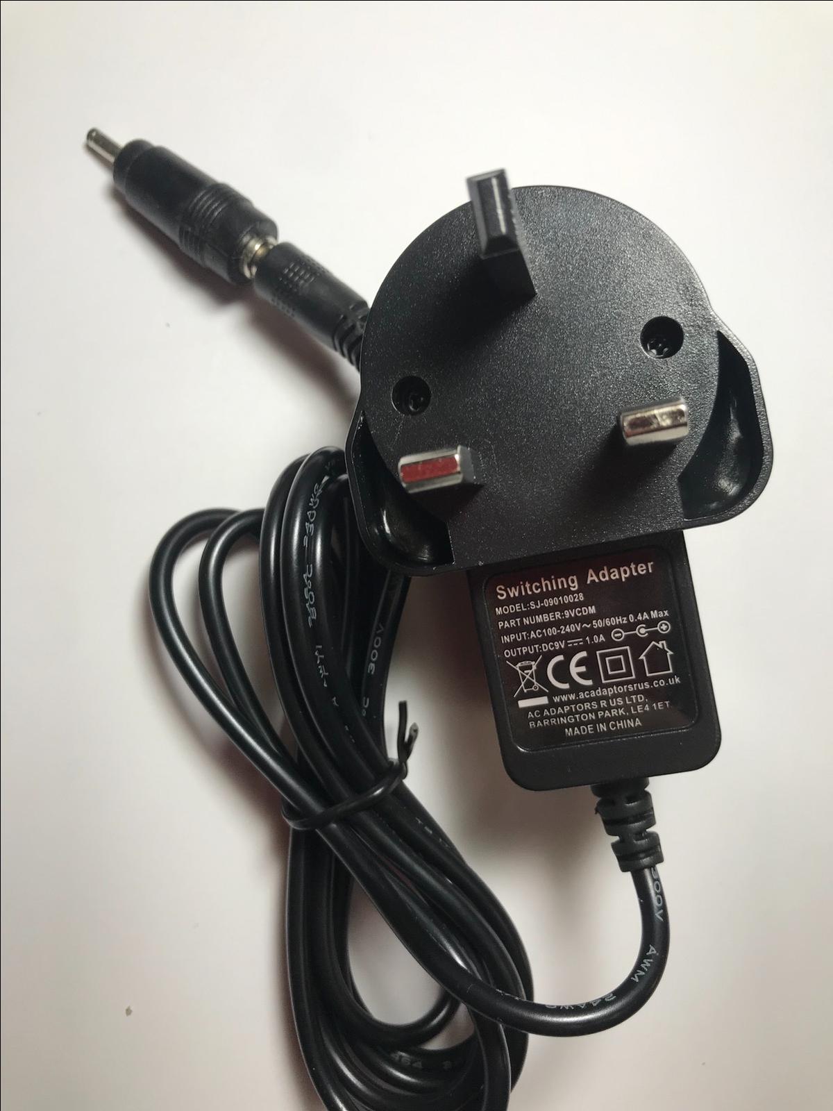 Replacement AC-DC Adaptor Charger for Samsung VP-W60 Old Analogue Camcorder