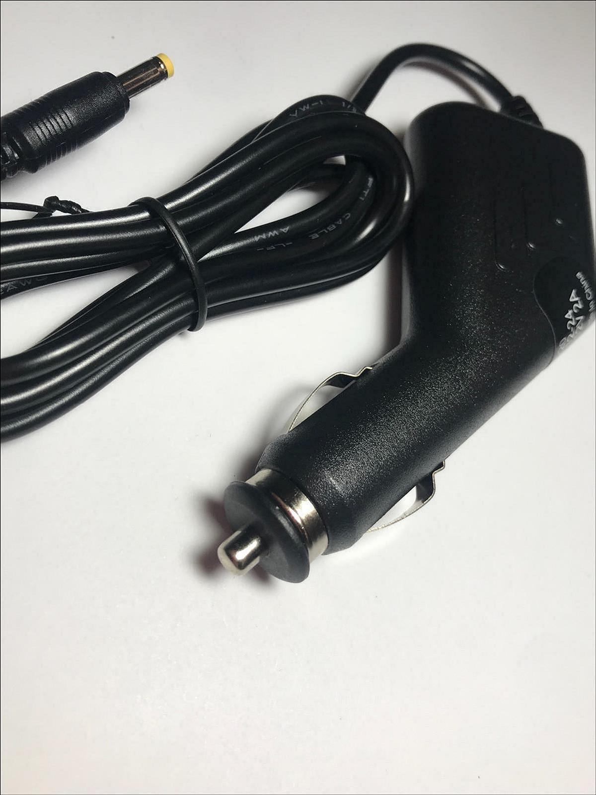 12V 2A Car Charger for Bush 12 Inch Swivel Screen Portable DVD Player CDVD12SWM