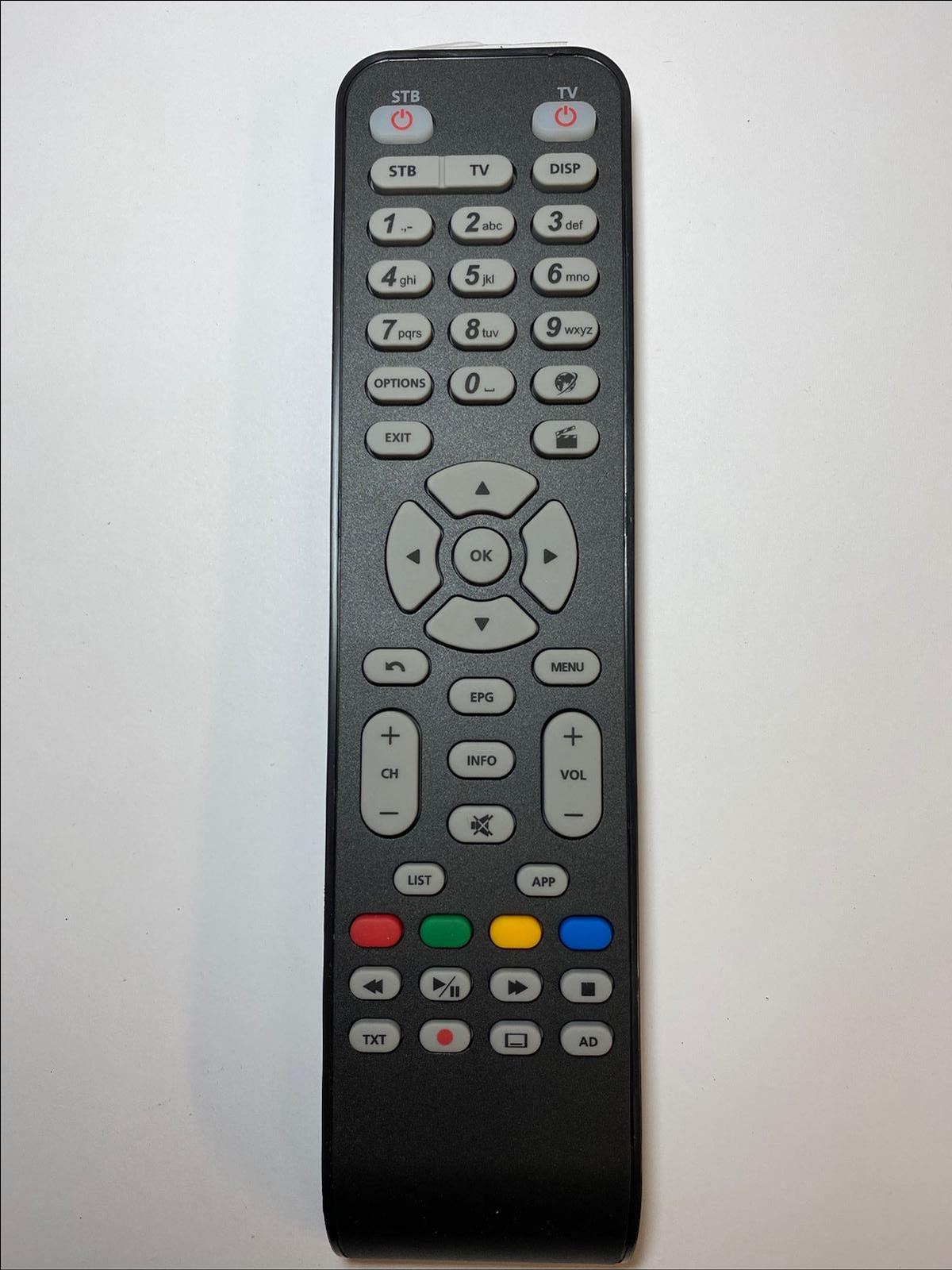 BRAND NEW BUSH FREEVIEW BOX REMOTE CONTROL RC1994702/01 3139 238 20801 007537