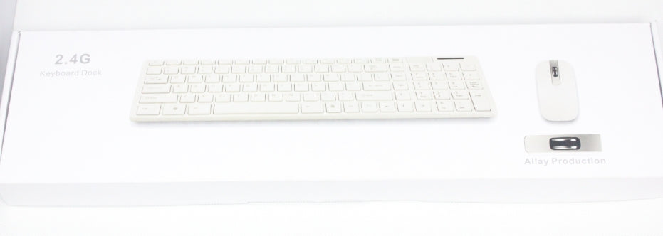 Black Wireless Keyboard with Num Pad & Mouse Set for Samsung UE50F6670 Smart TV