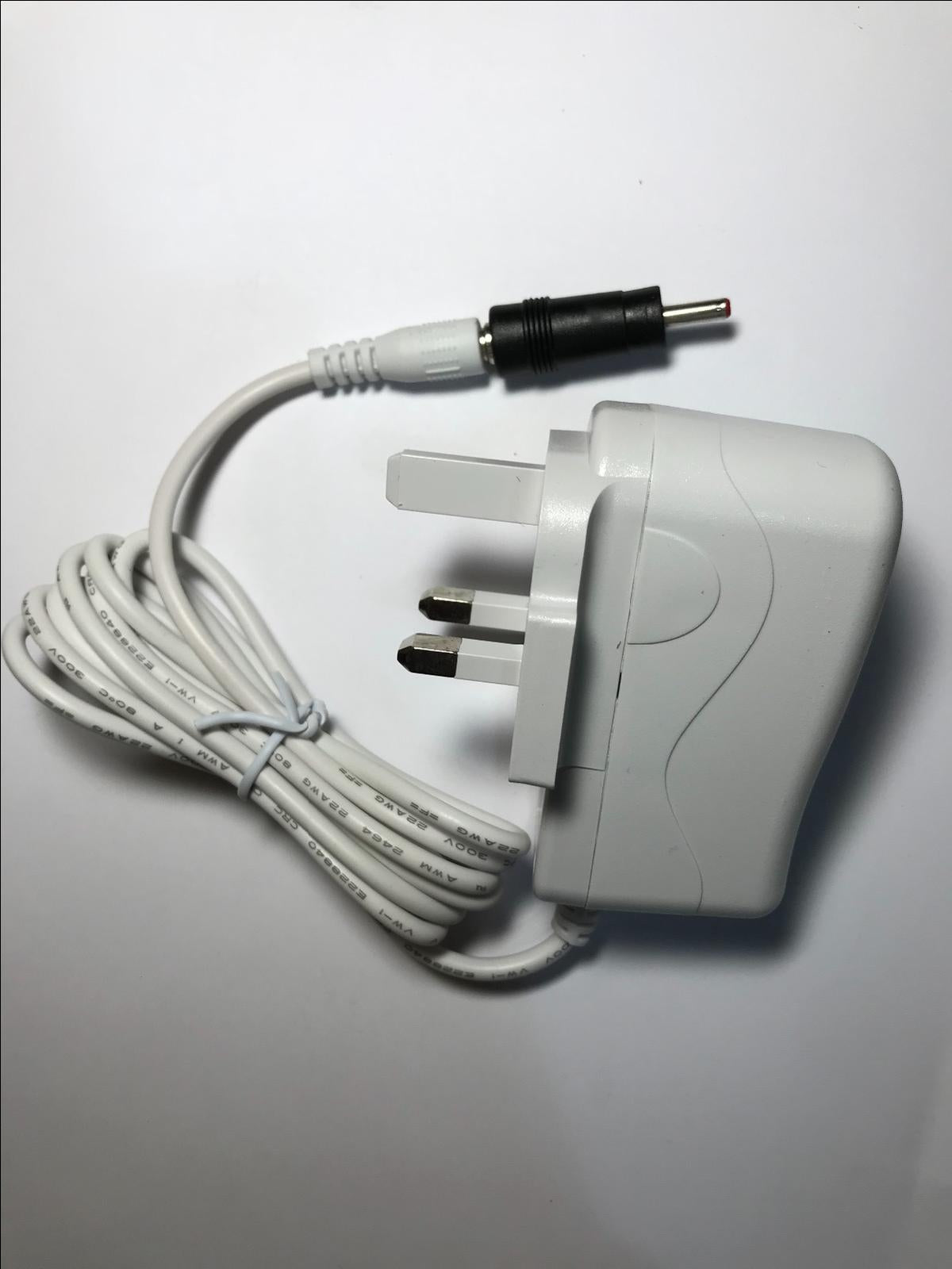 White 12V 1A 12.0V 1.0A Mains AC-DC Switching Adaptor Power Supply + 3.5mm TIP