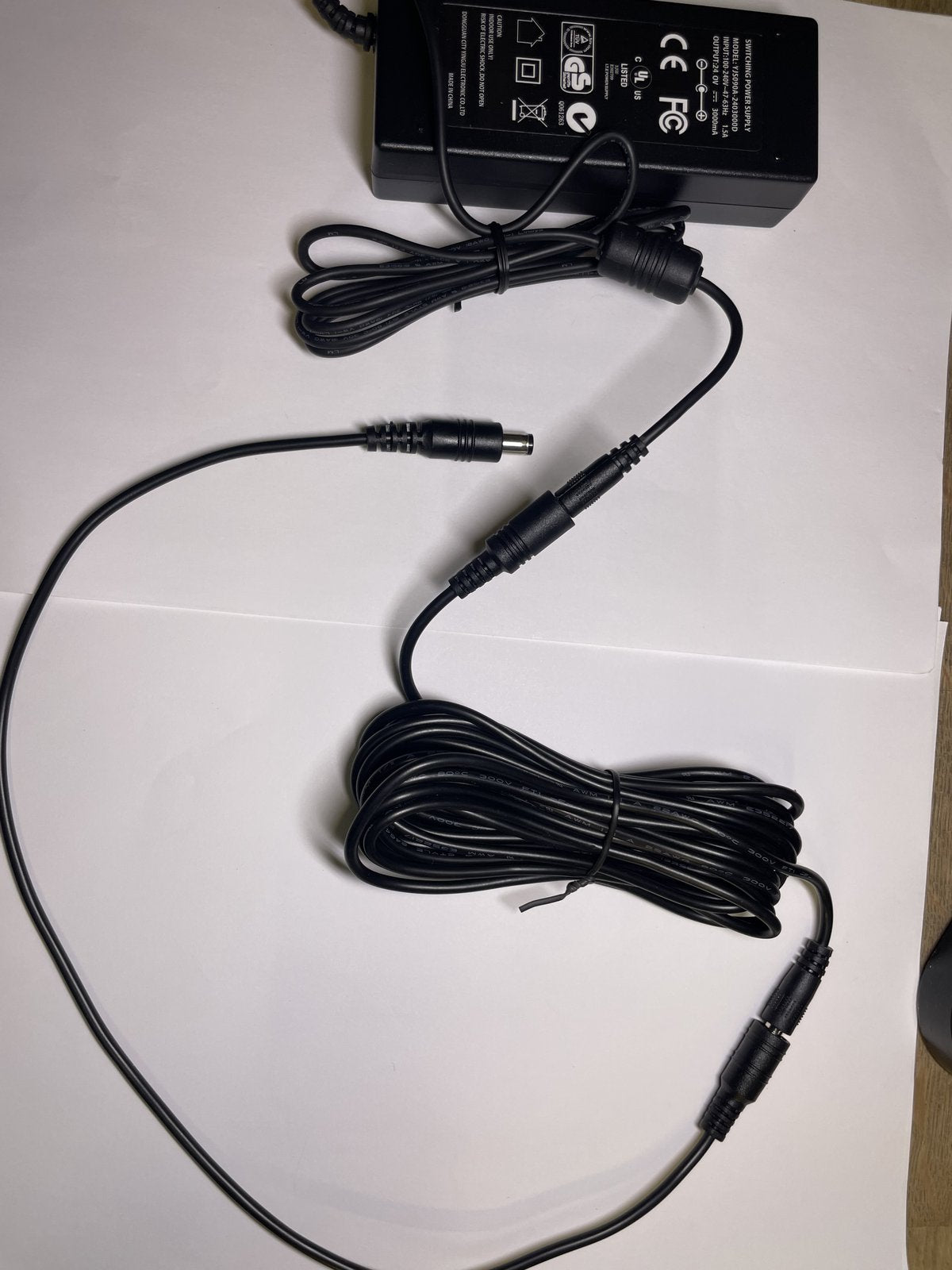 6M Long Replacement AC-DC Adaptor Mains Power Supply for LG G1 Soundbar