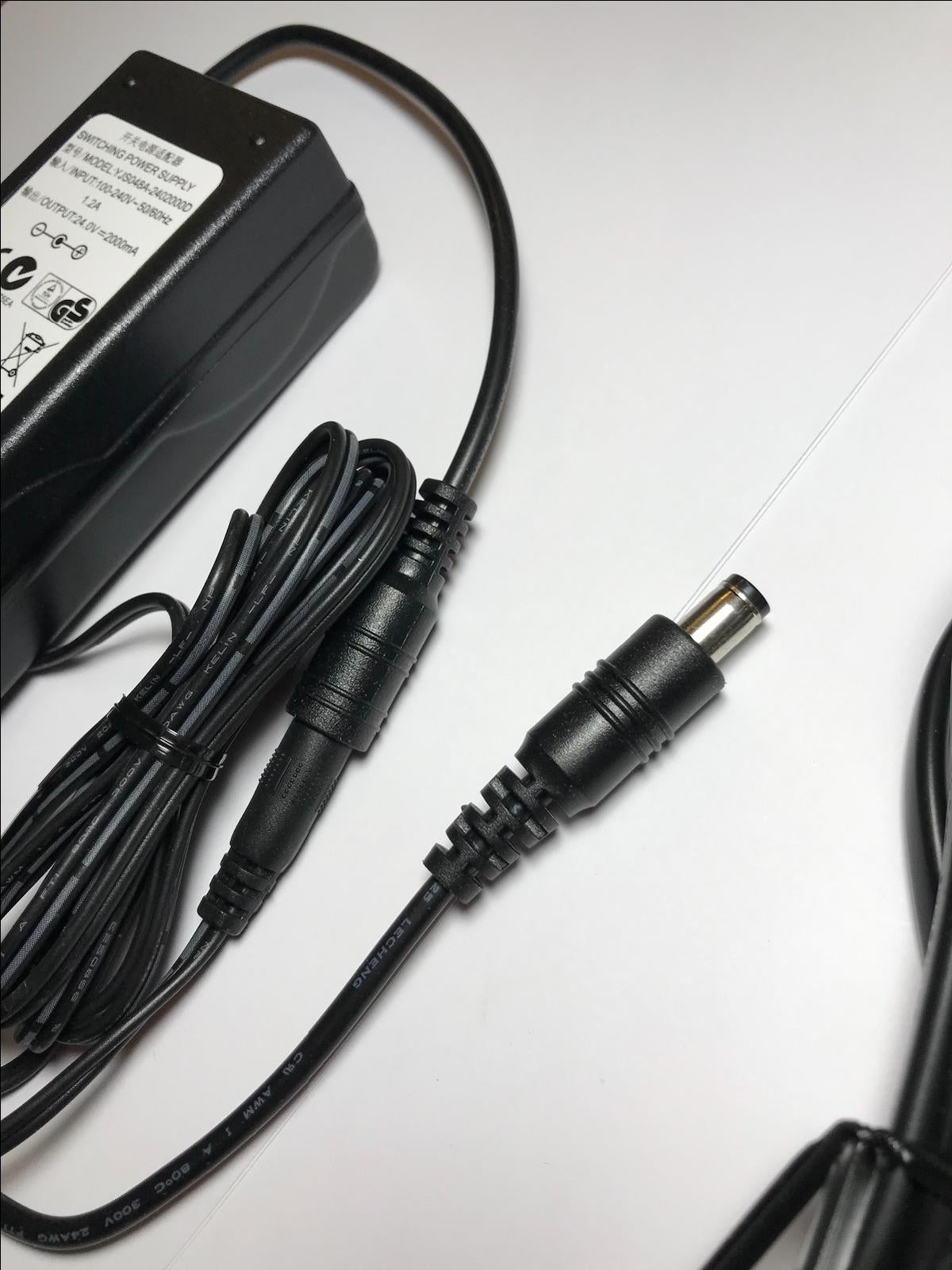 UK Replacement 24V AC-DC Adaptor Power Supply for LG GX Wireless Sound Bar