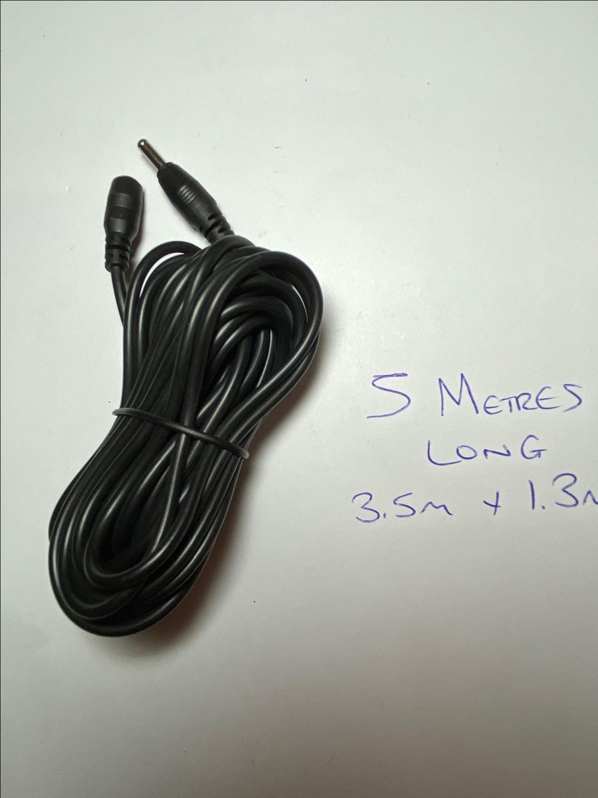 5M Long DC Power Extension Cable Lead for DBPOWER VA039K IP Camera