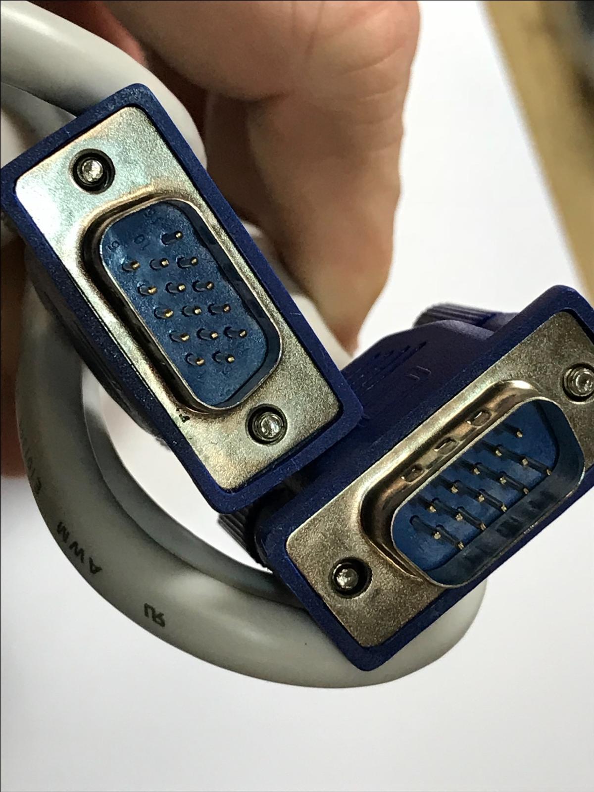 1150009514 089G1738GAB16S Computer Cable Lead DOUBLE ENDED VGA MALE