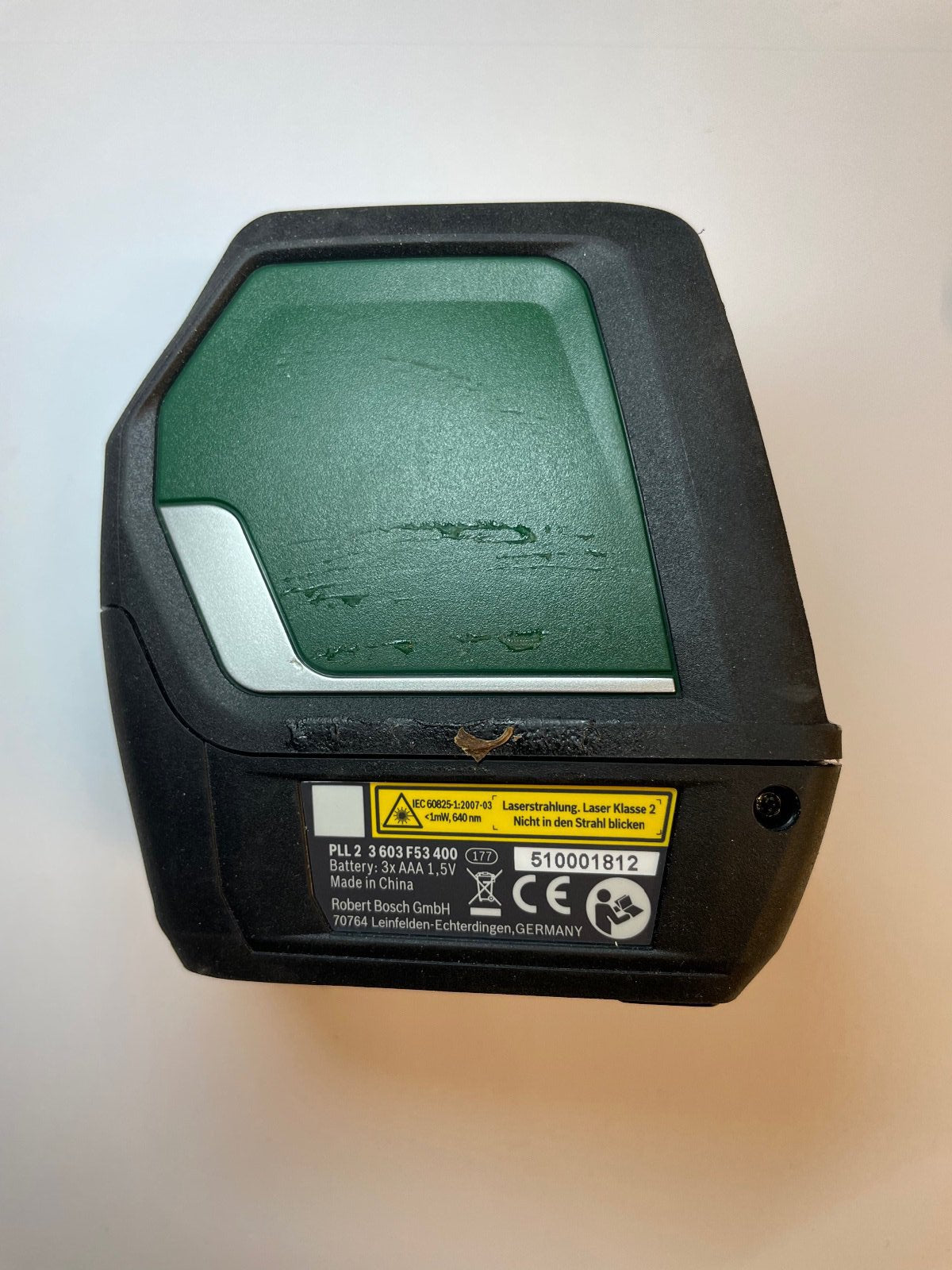 Ex Display Bosch PLL 2 Cross Line Laser with Digital Display 0603663400