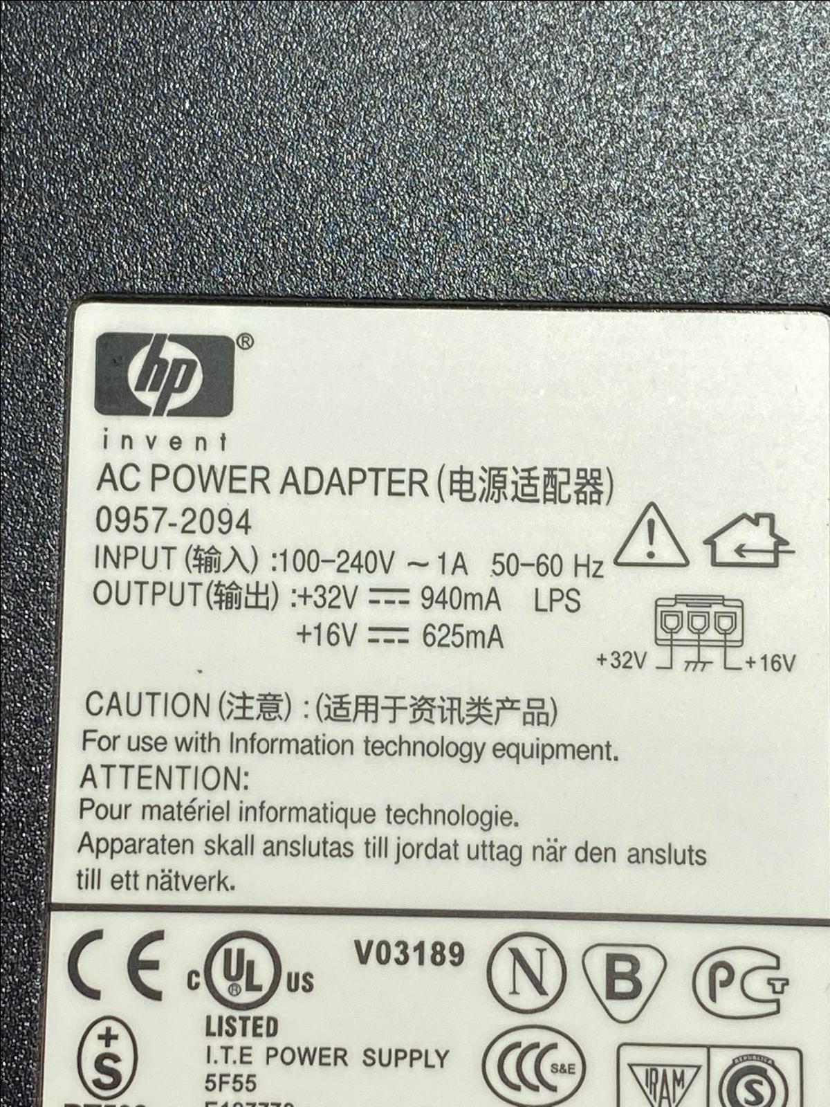 AC ADAPTER FOR HP Photosmart C4100 C4110 C4140 CHARGER POWER CORD SUPPLY NEW