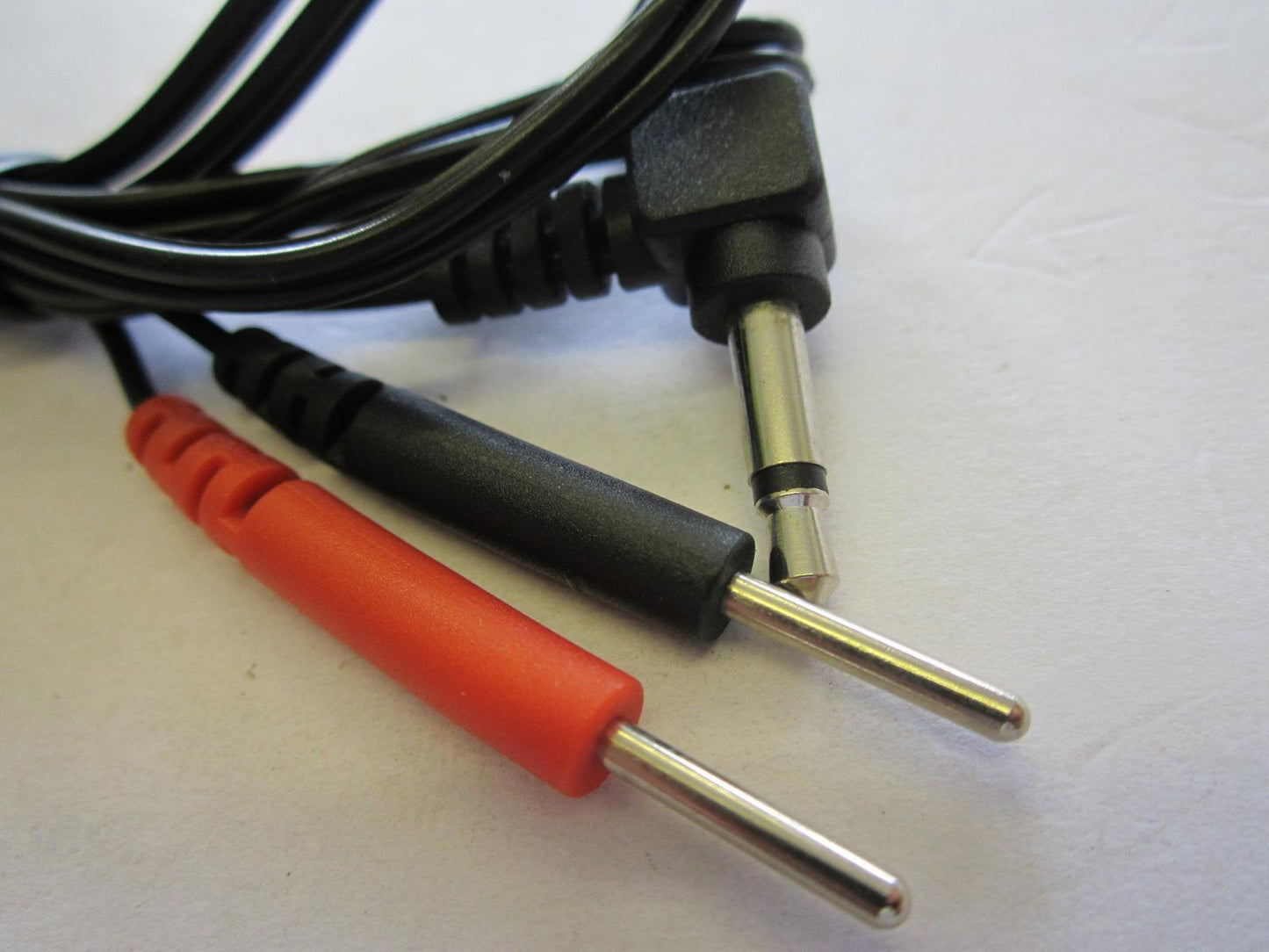 Electrode Lead Cord Wires / Cables 4 Tens EMS Standard 3.5mm Connection One Pair