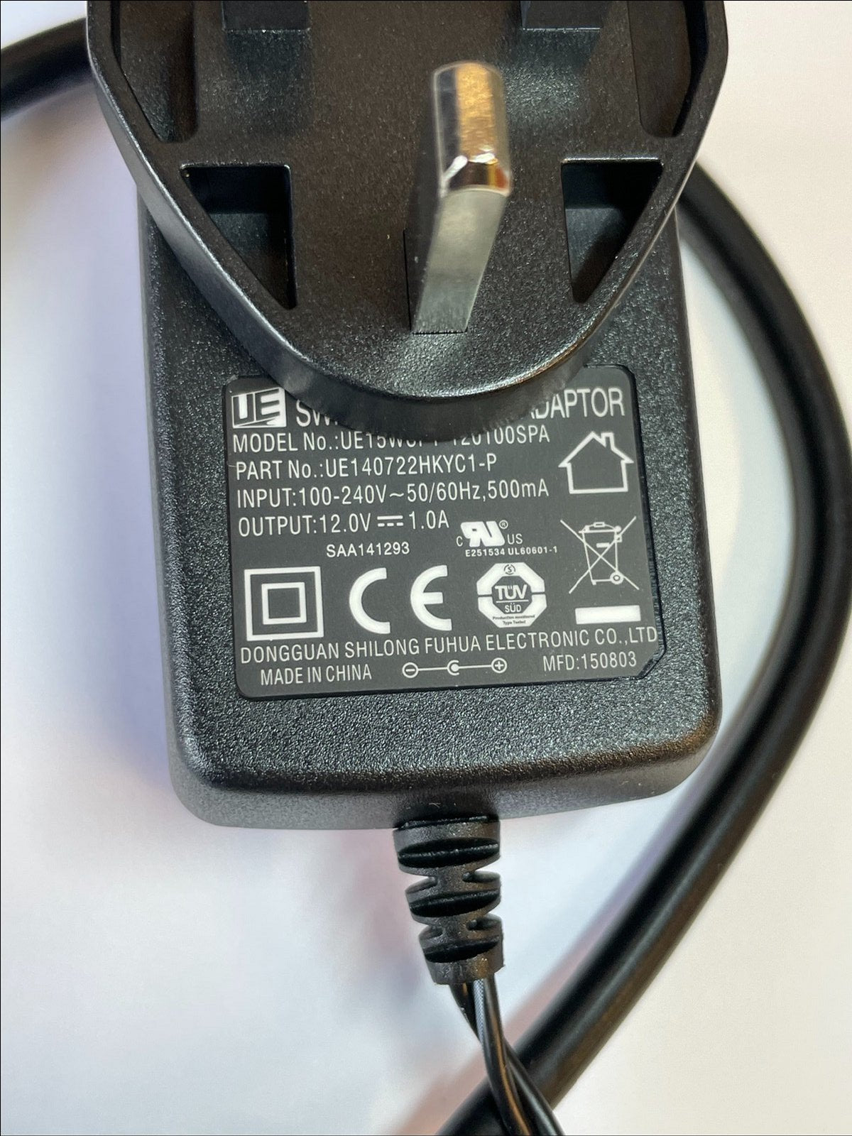Replacement for 12V 1000mA 12W AC/DC Adapter RKP-UK1201000DP for Deck Lights