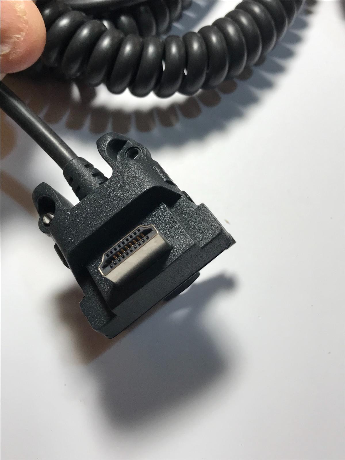 INGENICO POINT OF SALE EQUIPMENT CABLE CAB332640A RJ45 to HDMI COILED LEAD