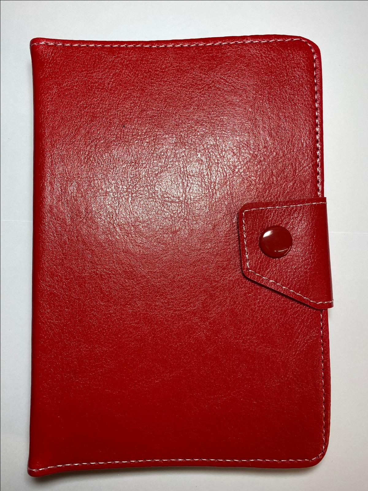 Red Multi Angle Case/Stand for Storage Options Scroll Excel/Essential 7" Tablet