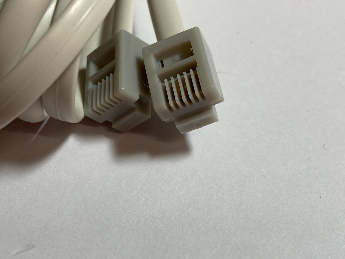 Bulk Joblot of 50 Internet Broadband Router to Micro Filter Cable Lead