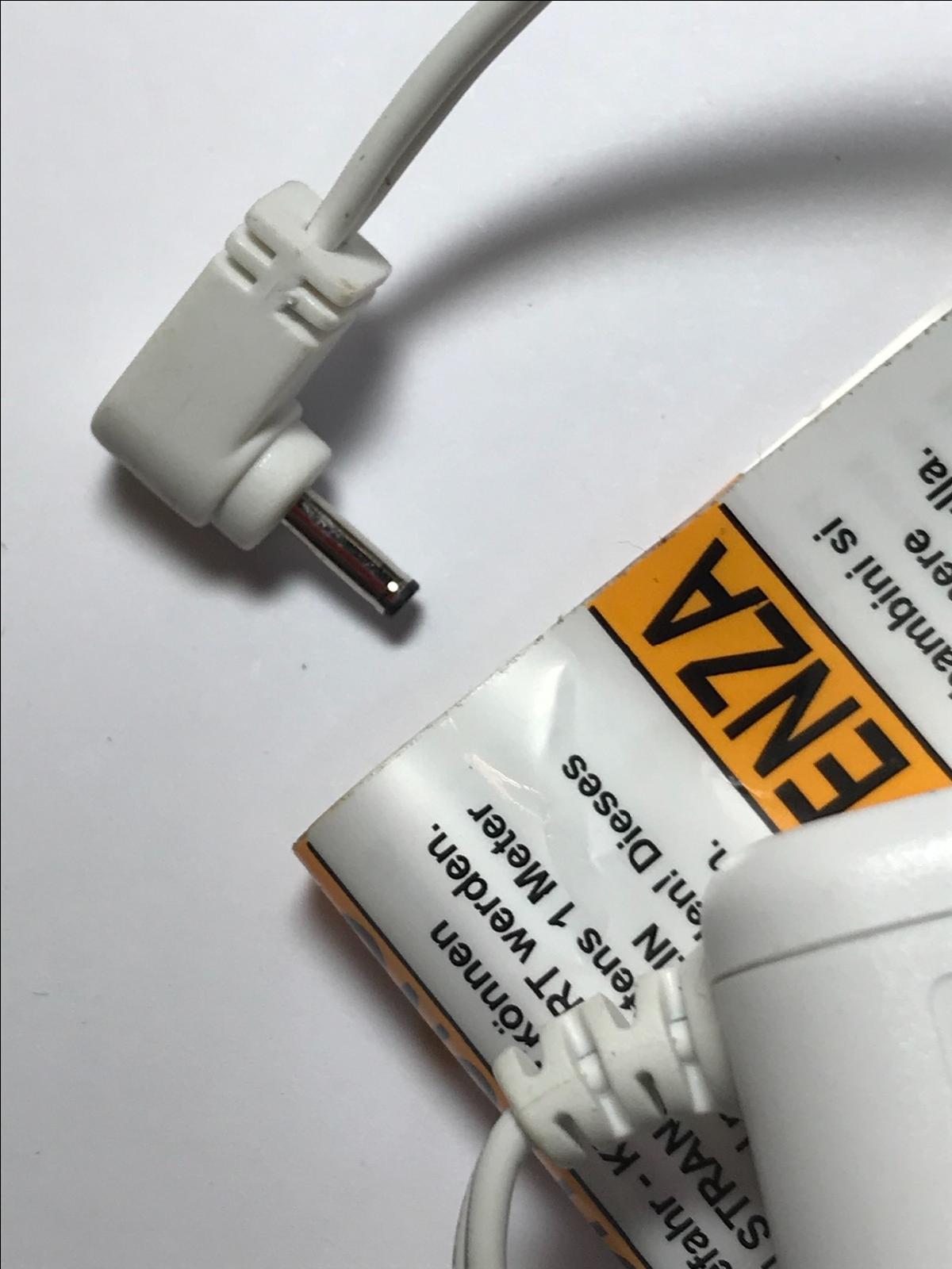 EU Genuine WHITE S003GV0500060 5.0V 600mA 5V 0.6A Switching Power Supply 2.5mm