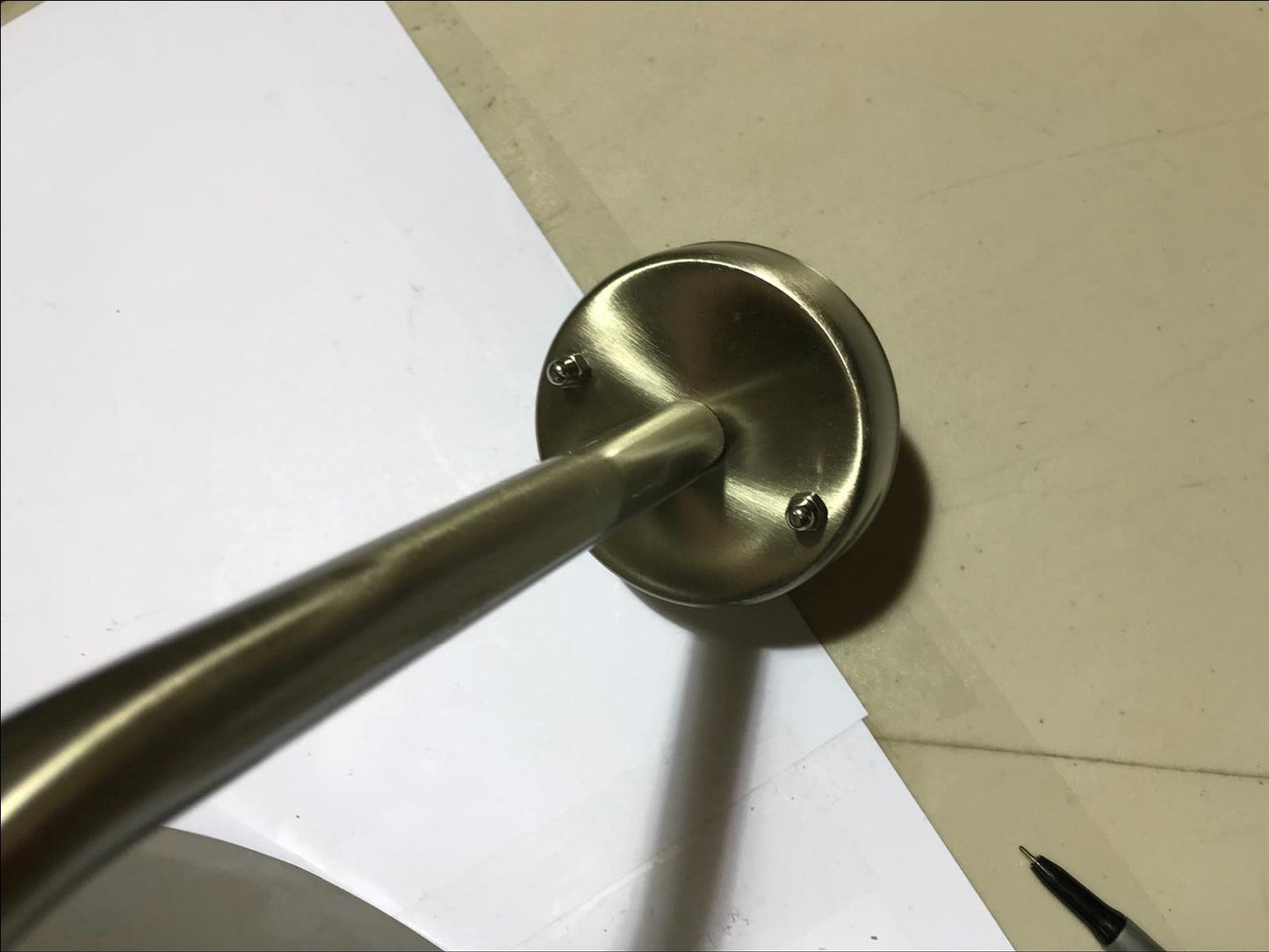 EX DISPLAY Forum Lighting LUNA Station Lantern Style Wall Fitting ZN-20942-SST