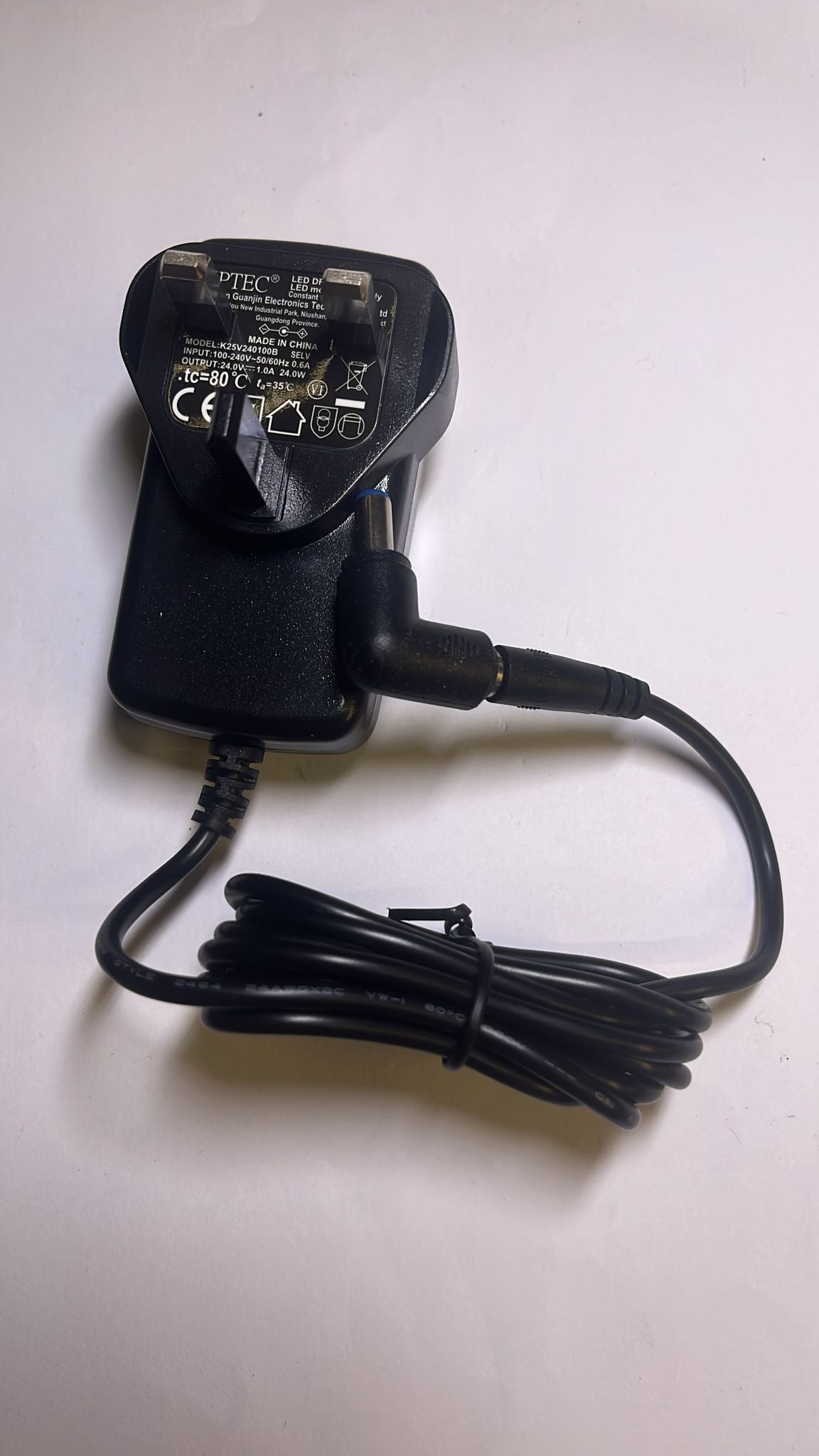 Replacement for 24V 650mA Switching Power Supply SHCY-SP2400650BS AC-DC Adaptor
