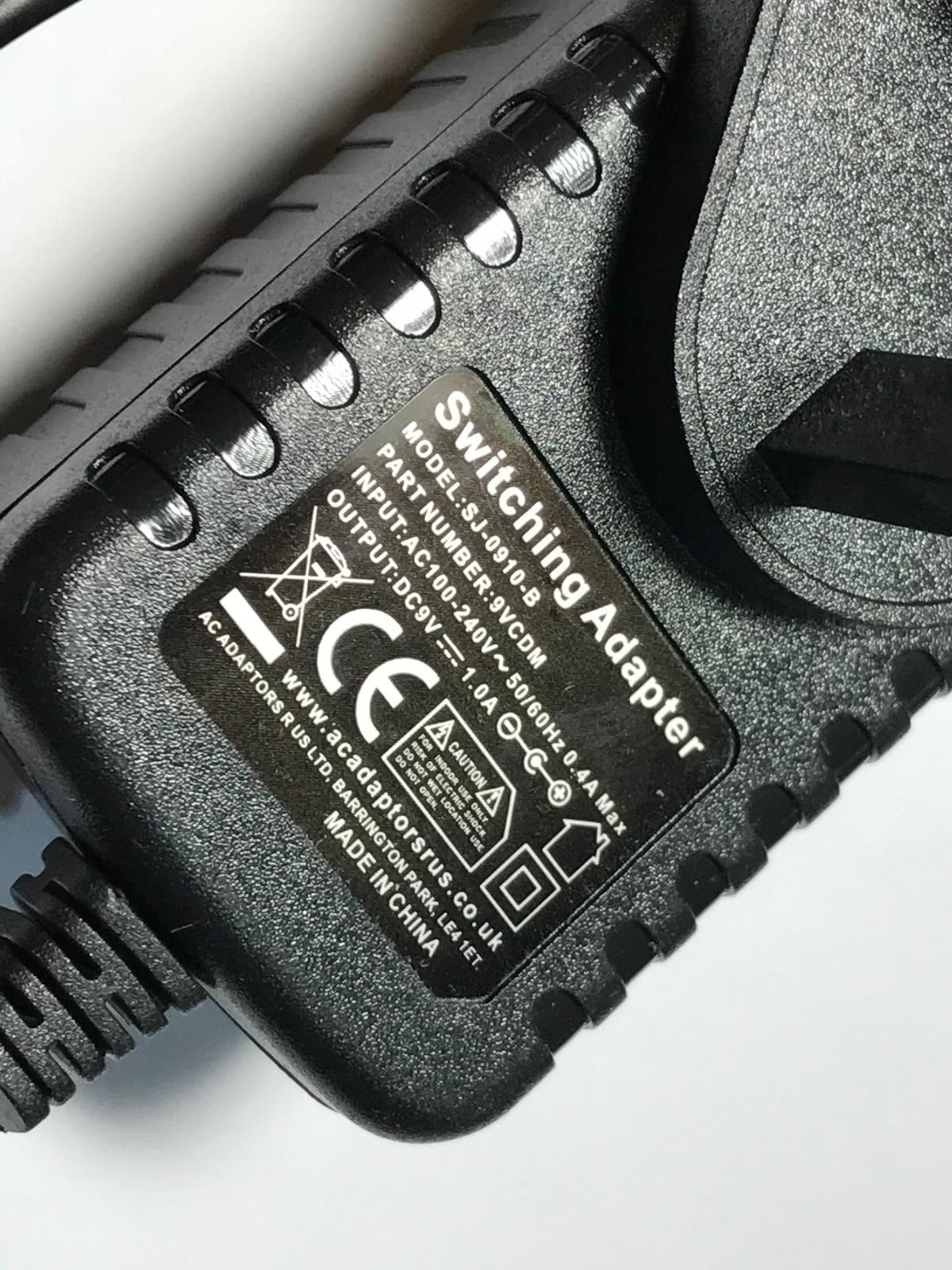 9V Mains UK AC-DC Adaptor Power Supply Charger for Tattoo Machine