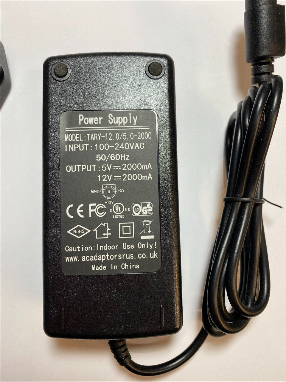 Replacement for 12V 5V 2A Adaptor Power Supply for G-DRIVE/G-DRIVE Q 0G00069