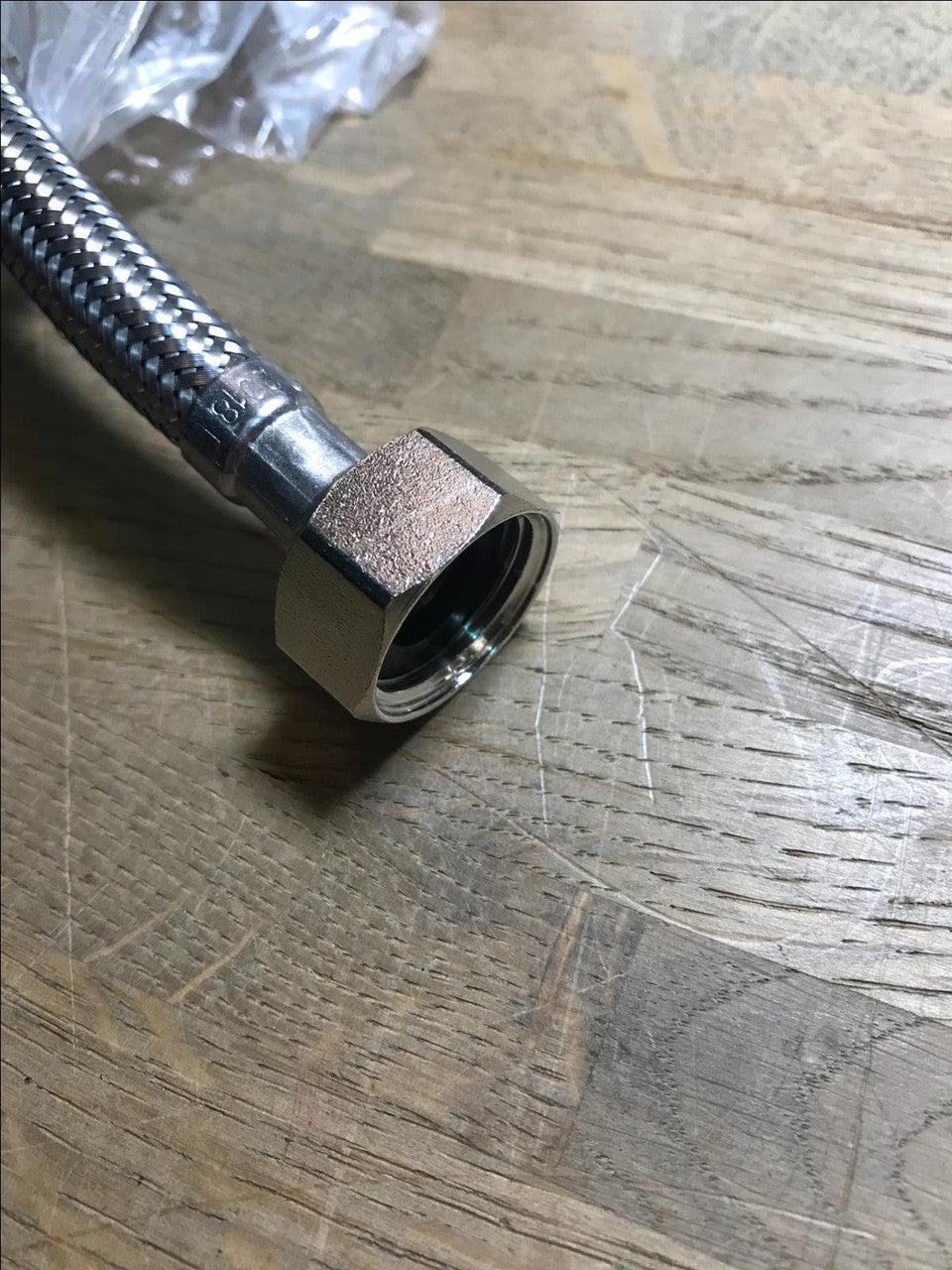 Crosswater 12mm x 22 mm Flexible Monobloc Bath Tap Connector 500mm FT410FB1