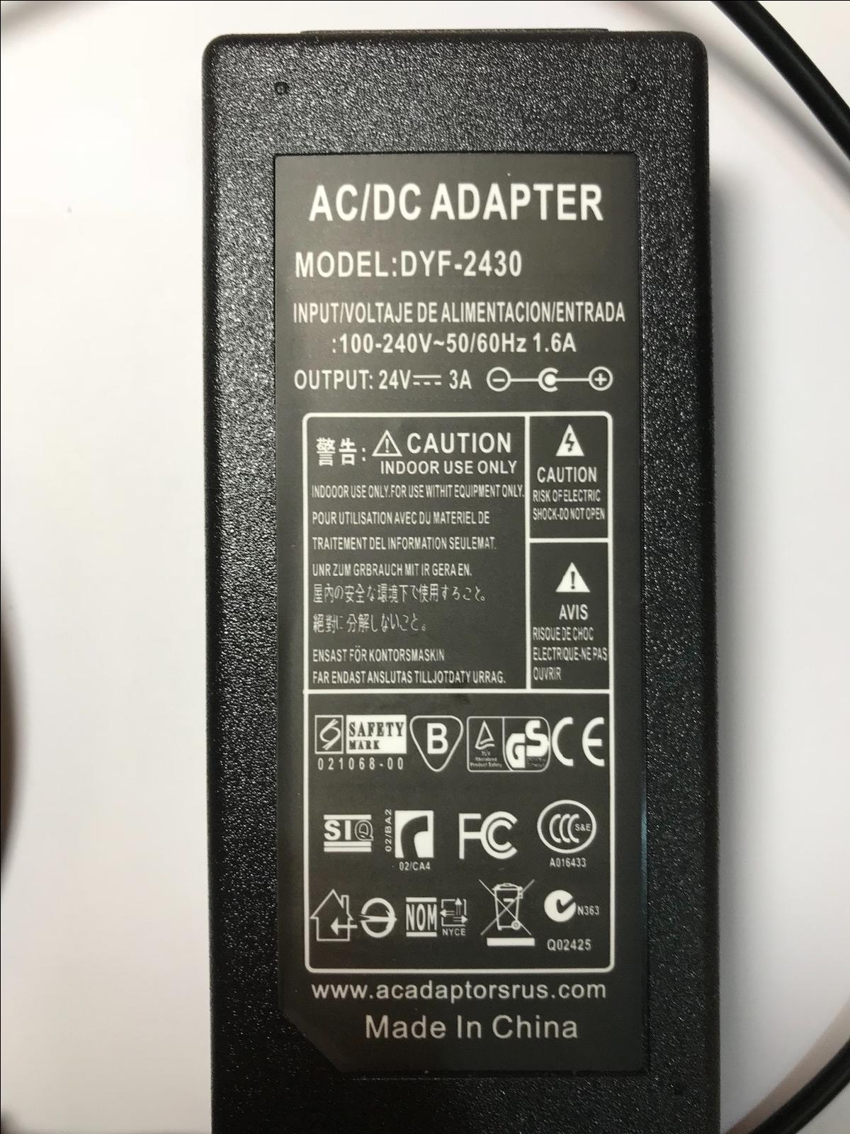 Replacement for 25V AC Adaptor Power Supply for LG SH4D 2.1 Wireless Sound Bar
